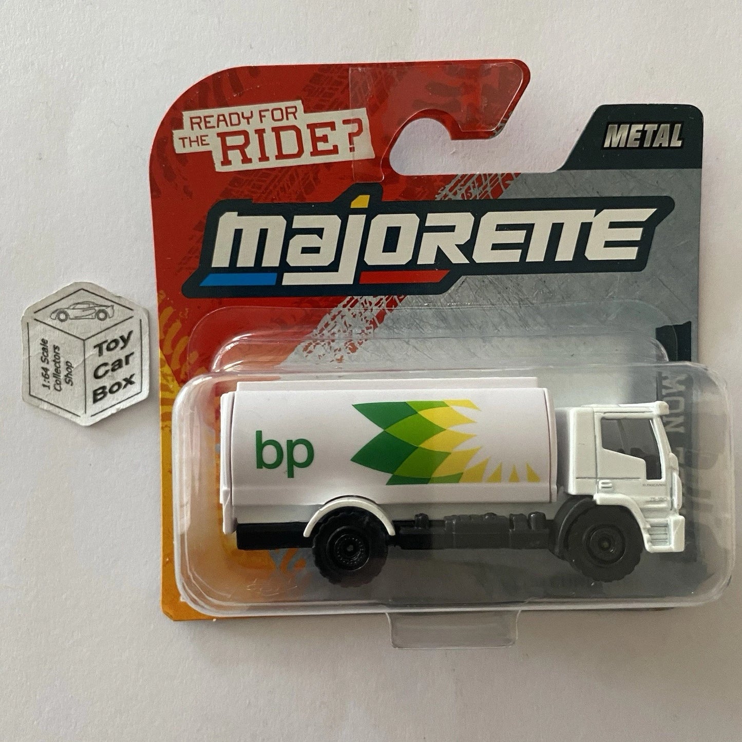 MAJORETTE Iveco EuroCargo (BP Fuel Tanker 1:64* Street Cars - White) B74