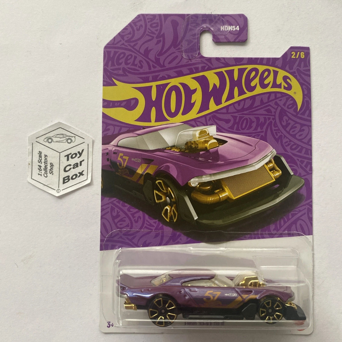 2025 HOT WHEELS Themed - Mod Speeder (#2 Purple & Gold) E00