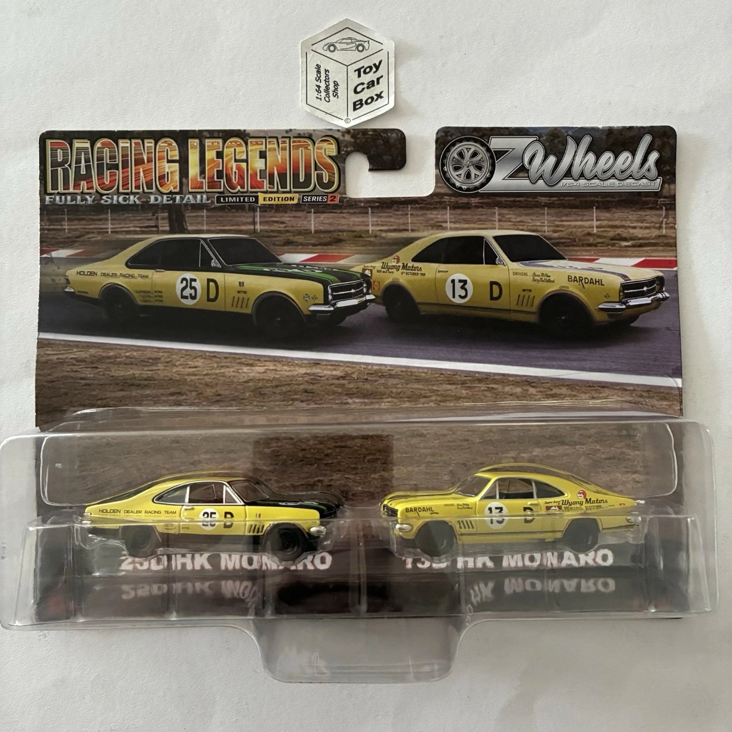 OZ WHEELS Twin Set - Holden Dealer Team HK Monaro 25D & 13D (Racing Legends) W09