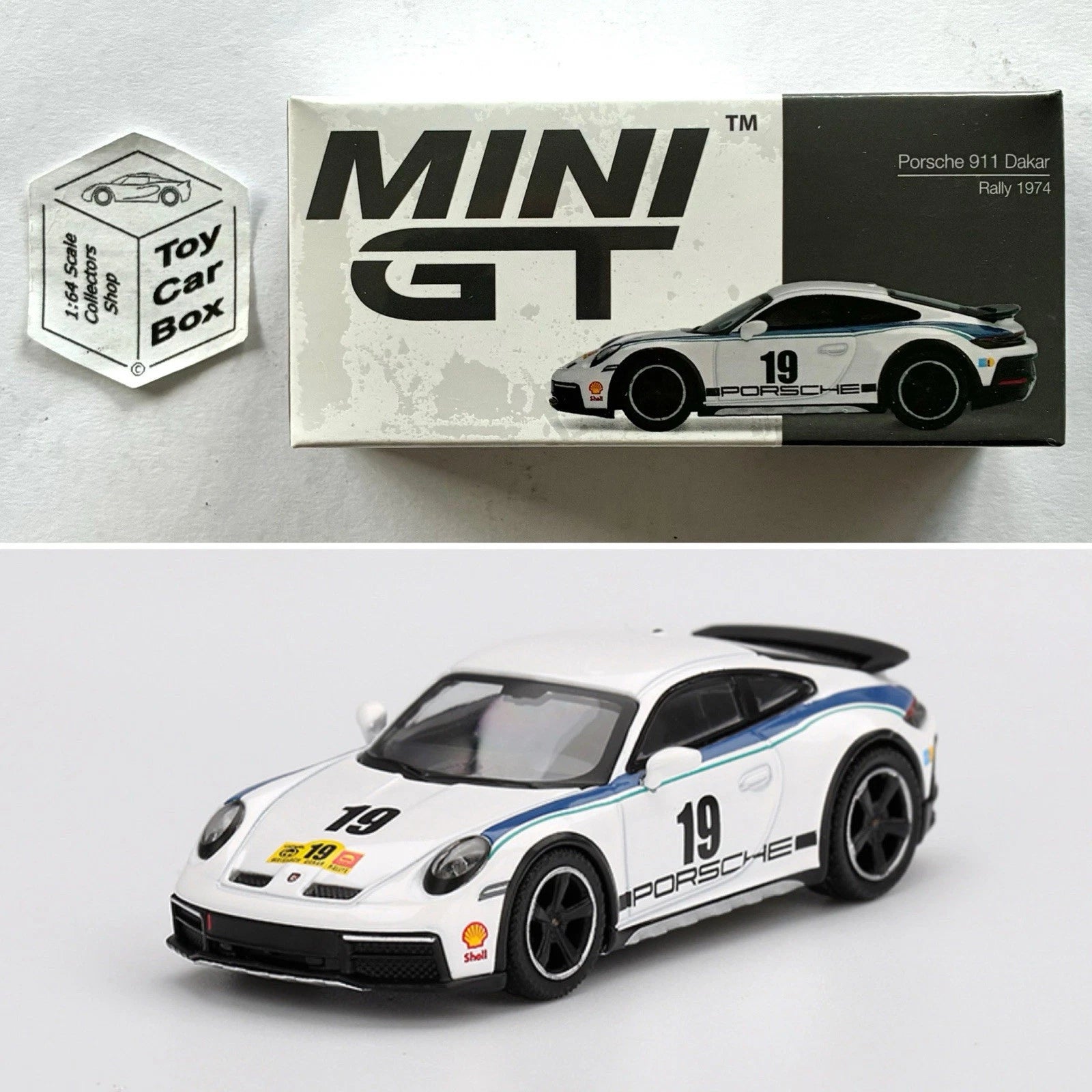 Mini GT #1009 - Porsche 911 Dakar (Rally 1974 - 1/64 - Sealed Box
