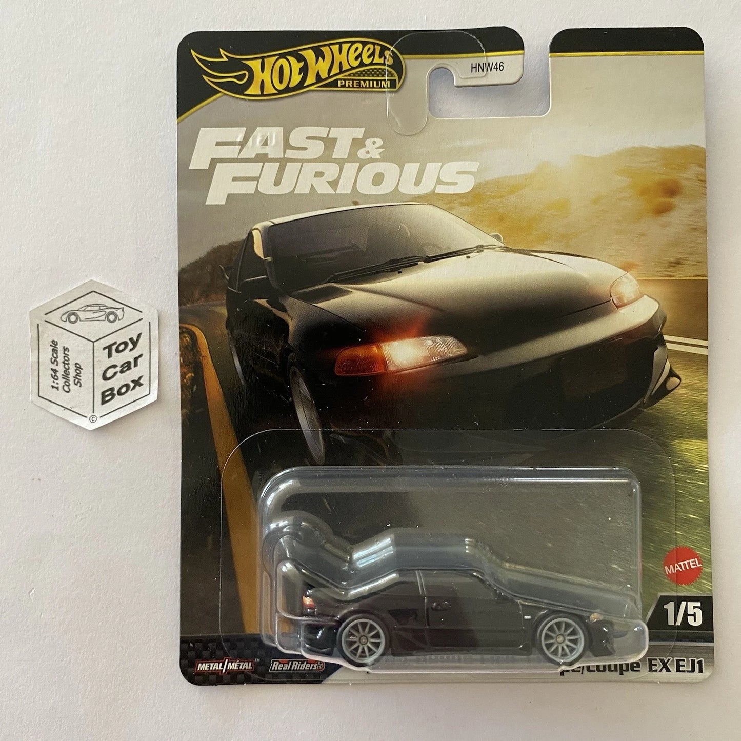 2025 HOT WHEELS Fast & Furious - ‘93 Honda Civic Coupe EX EJ1 (Black) G20