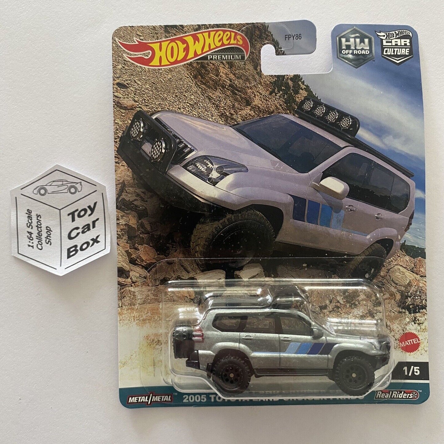 2023 HOT WHEELS Car Culture - Toyota Land Cruiser Prado (HW Off Road #1) G71g