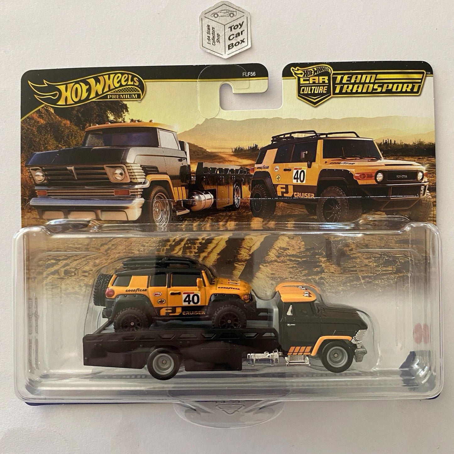2025 HOT WHEELS Team Transport #81 - Toyota FJ Cruiser & Horizon Hauler - BD68g