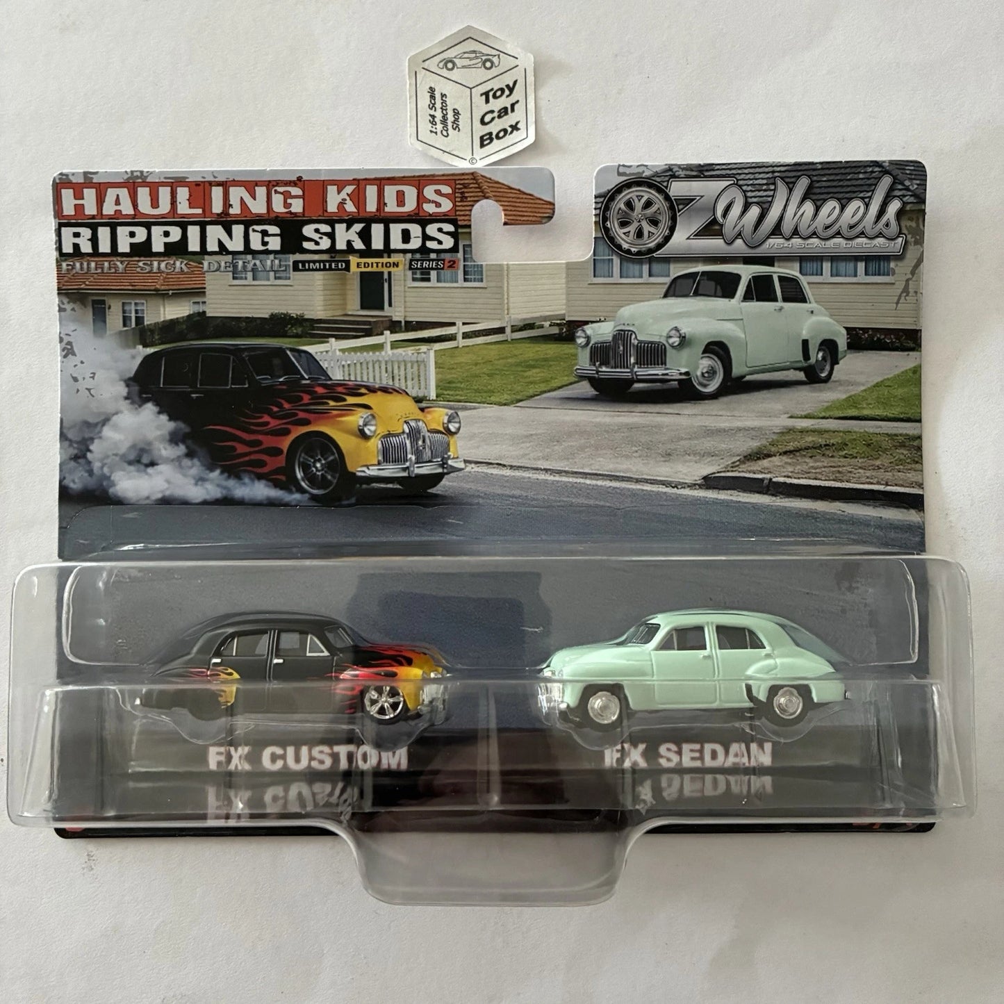 OZ WHEELS Twin Set - Holden FX Sedan & Custom FX (Haulin Kids & Ripping Skids)
