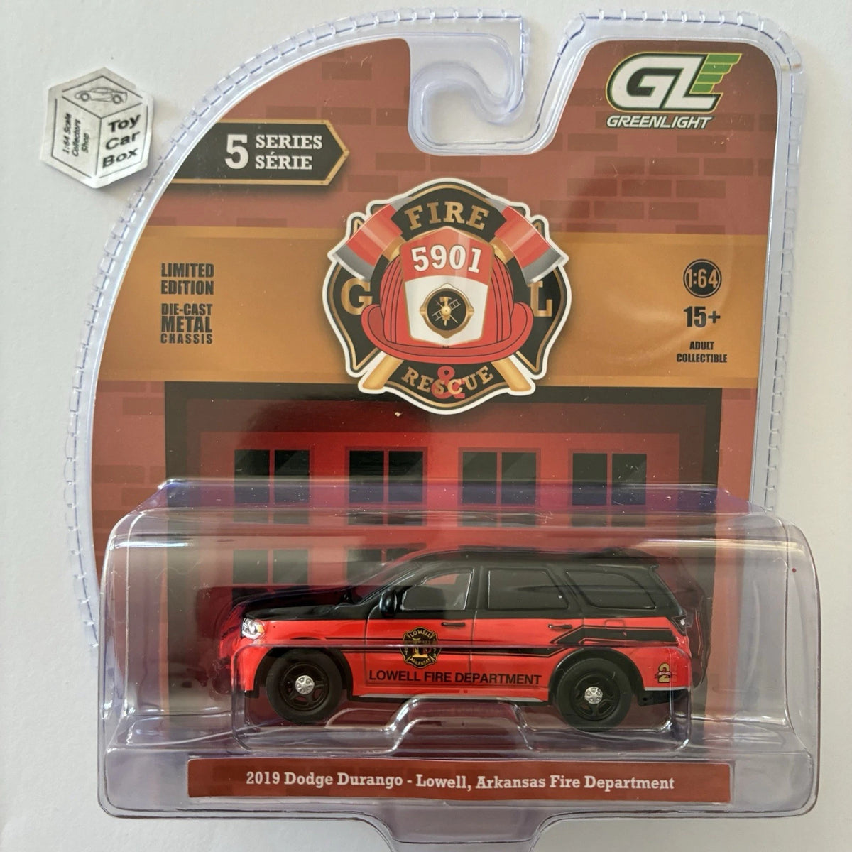 GREENLIGHT - 2019 Dodge Durango (Lowell Arkansas - Fire & Rescue Series 5) J45g