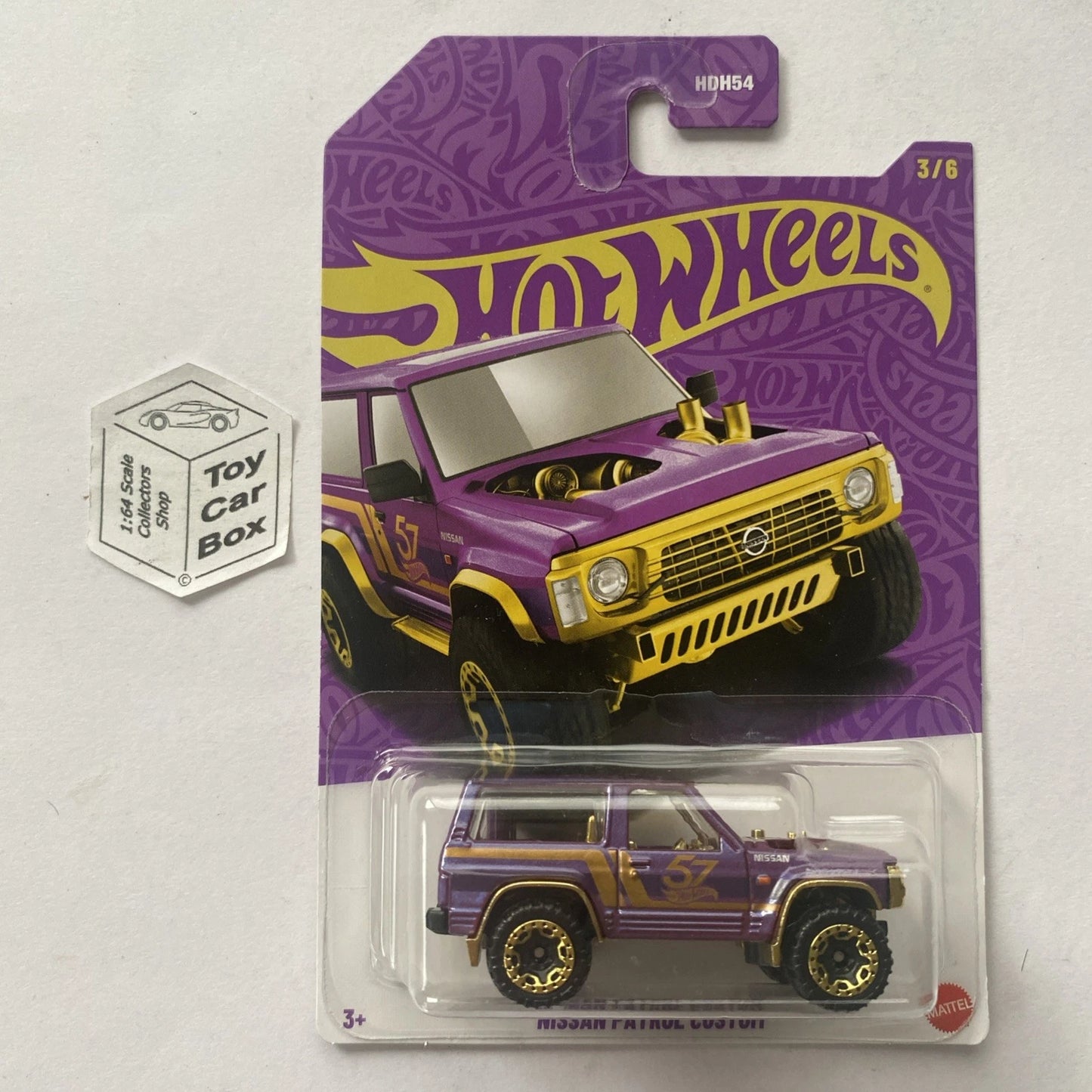 2025 HOT WHEELS Themed - Nissan Patrol Custom (#3 Purple & Gold) E00