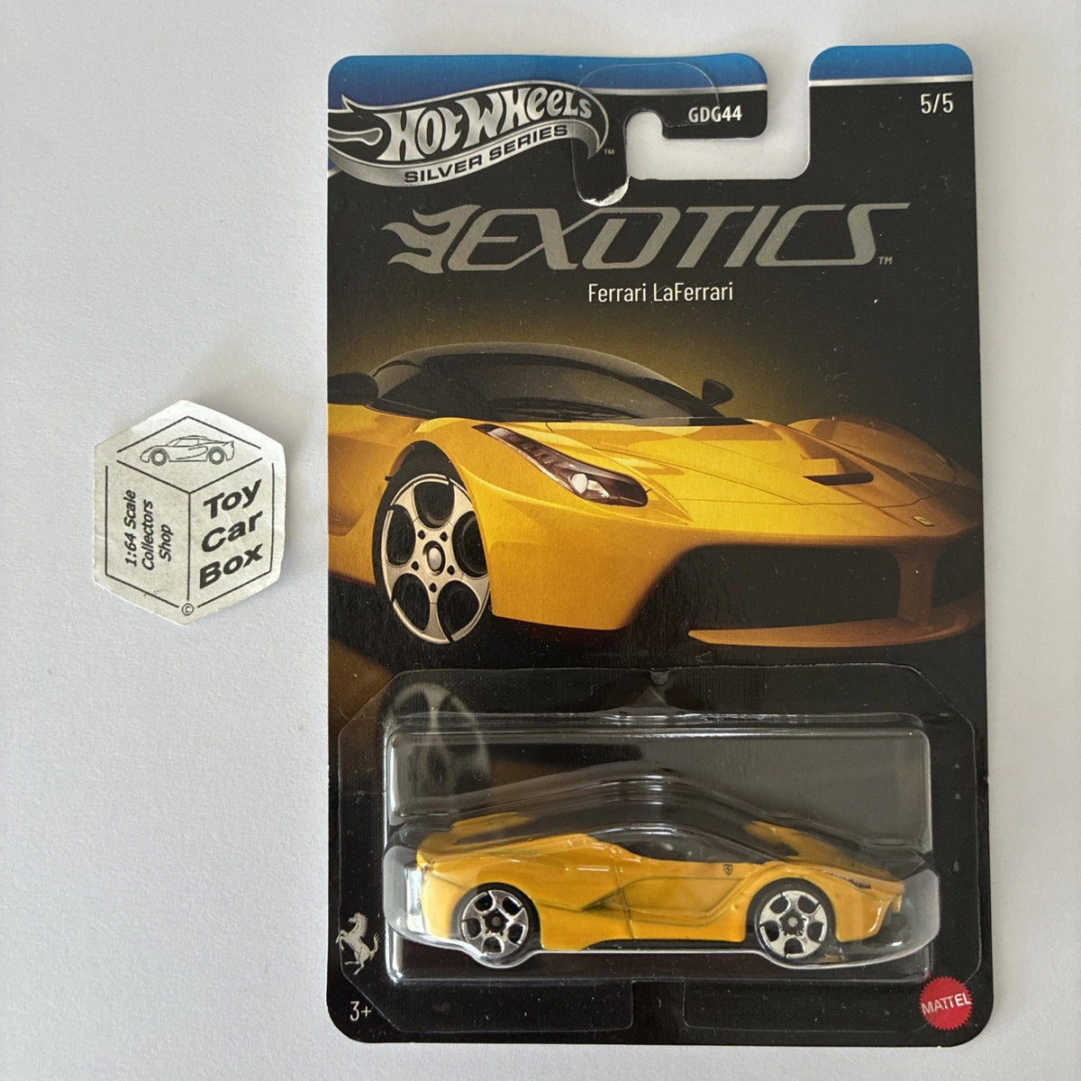 2026 HOT WHEELS Silver Series - Ferrari LaFerrari (Yellow - Exotics) D50