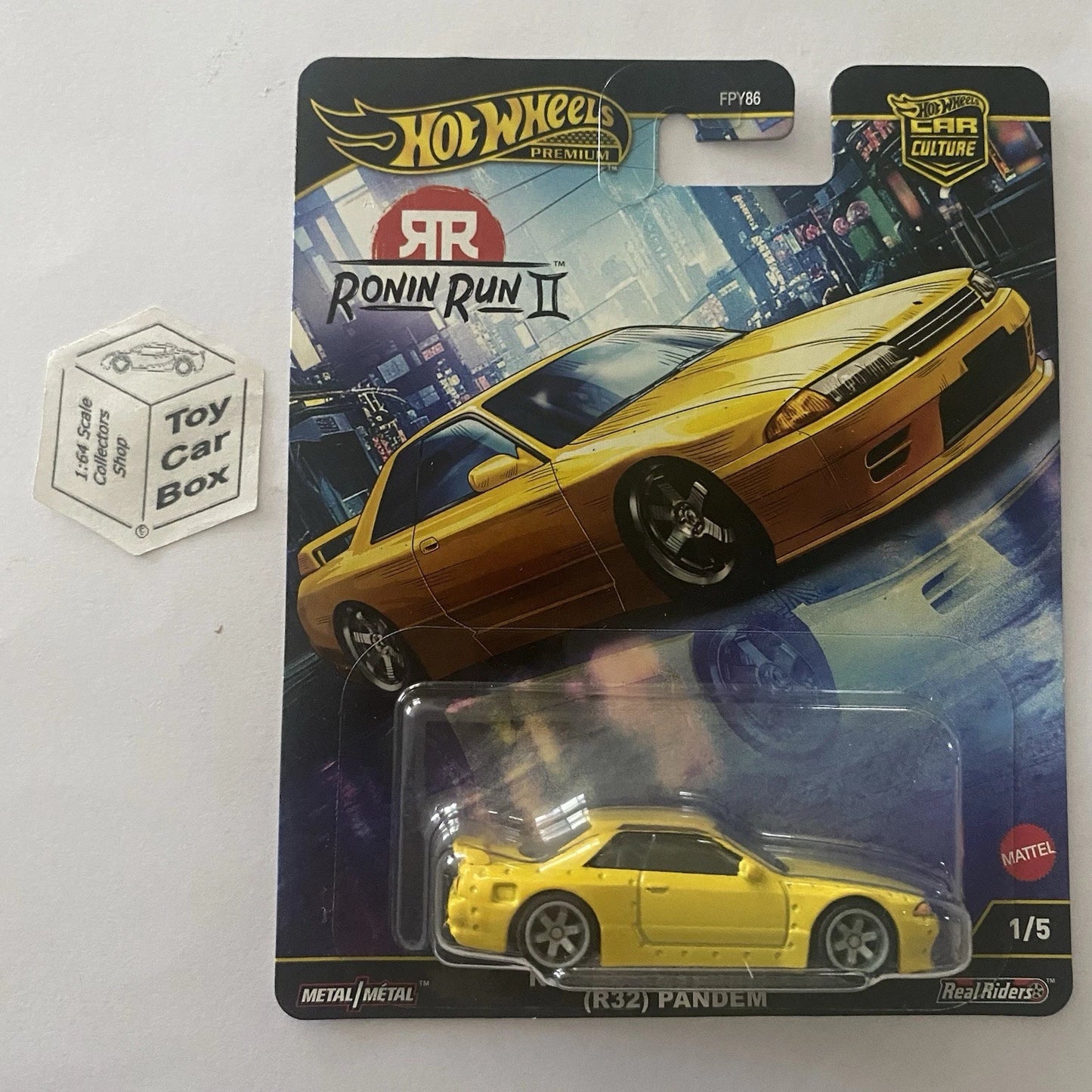 2025 HOT WHEELS Car Culture - Nissan Skyline GT-R (R32) Pandem (Ronin Run 2) G04
