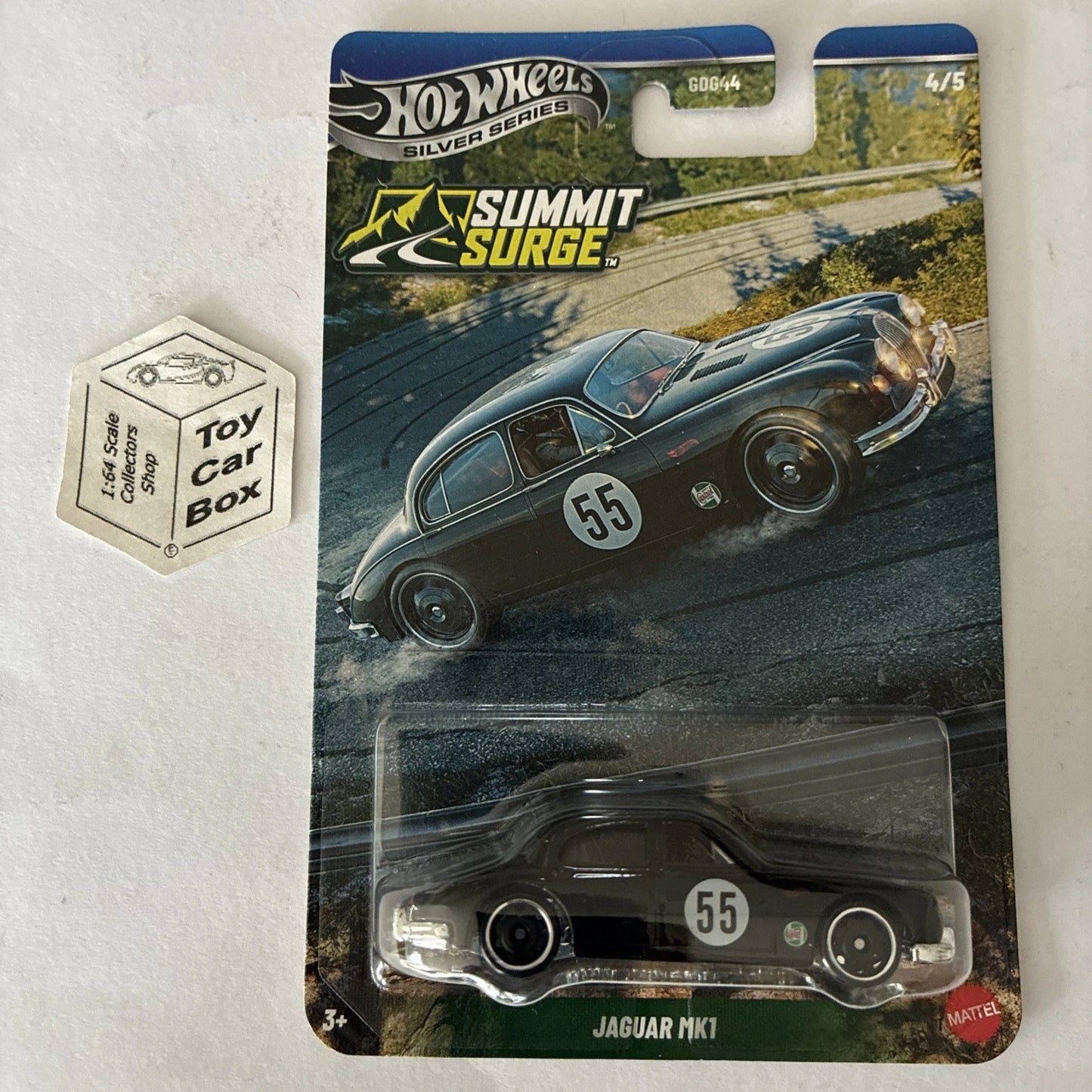 2026 HOT WHEELS Silver Series - Jaguar MK1 (#4 Summit Surge) C60