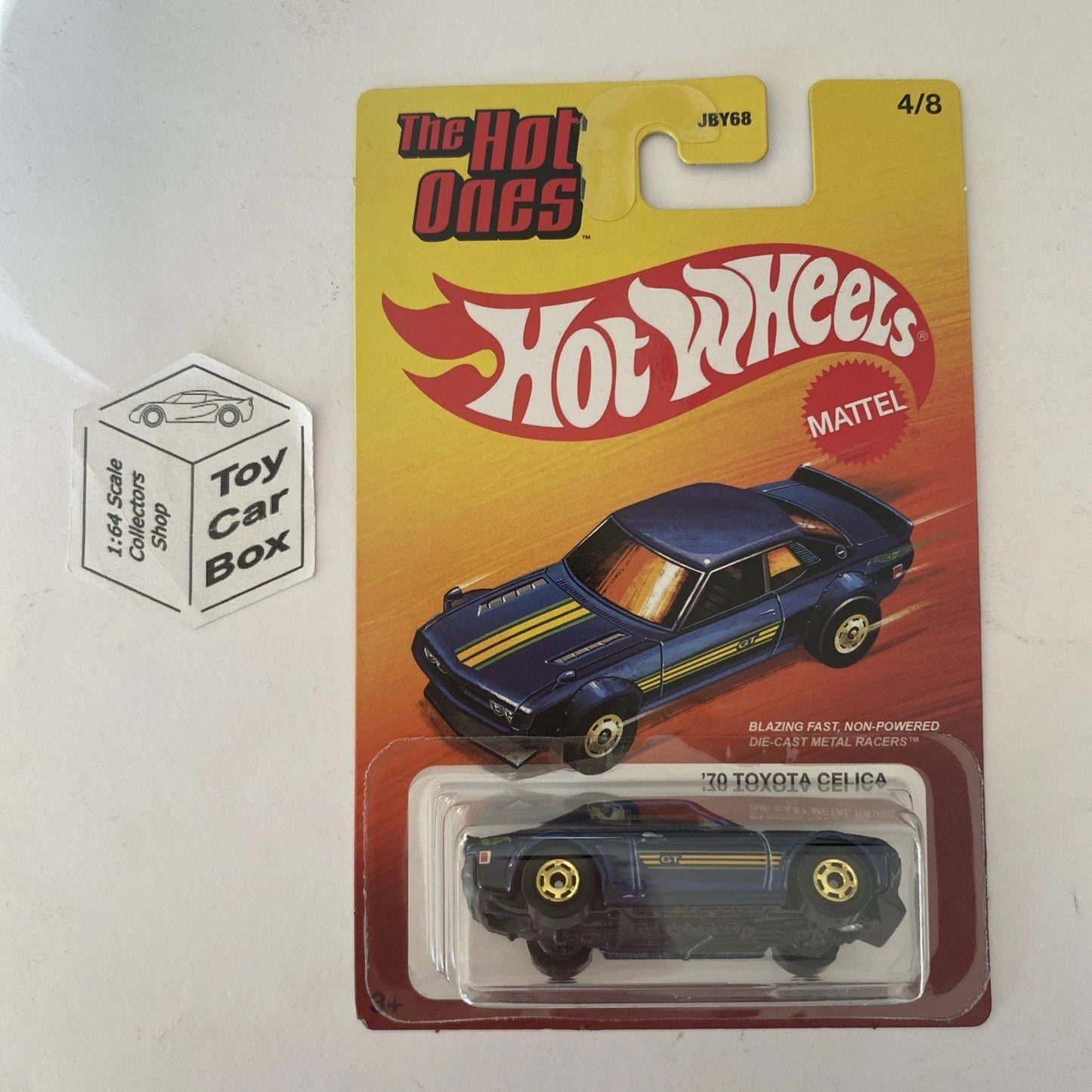 2025 HOT WHEELS The Hot Ones- ‘70 Toyota Celica (Blue #4 - Unopened) E40