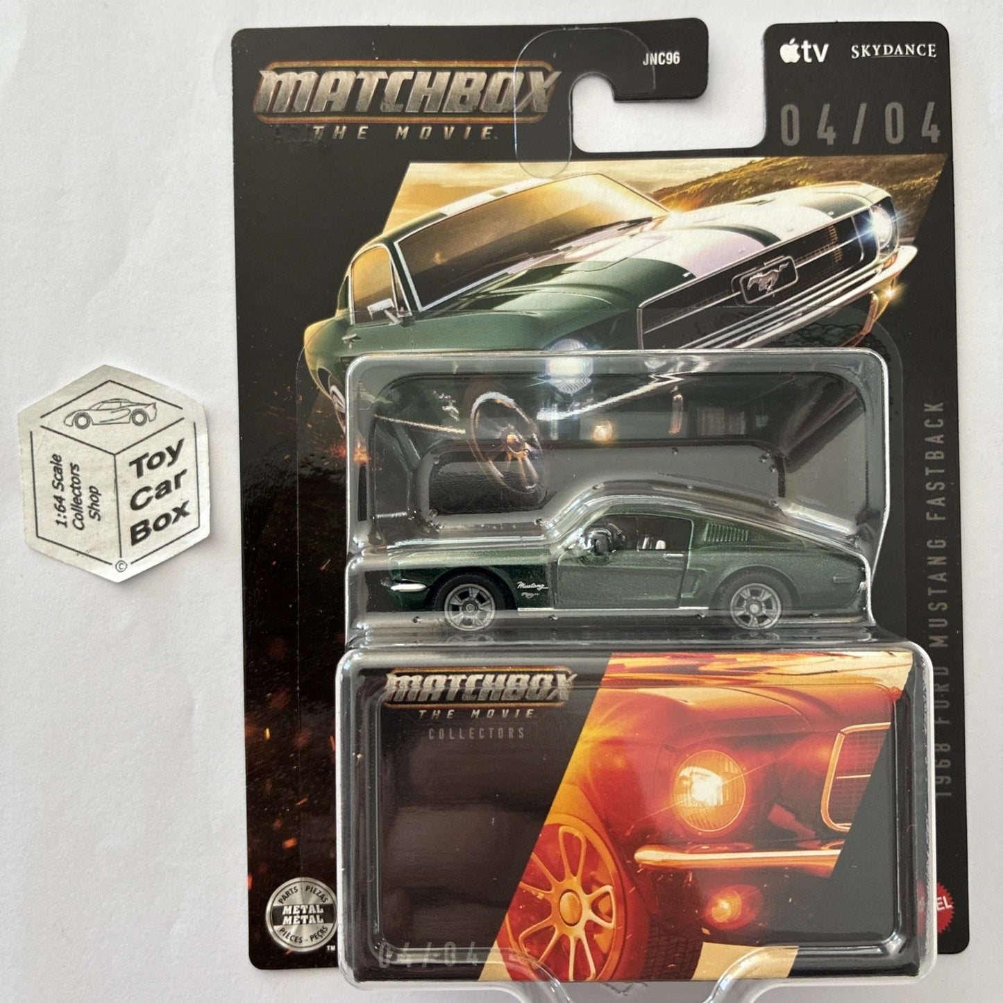 2026 MATCHBOX Collectors #4 - 1968 Ford Mustang Fastback (Green - The Movie) G05
