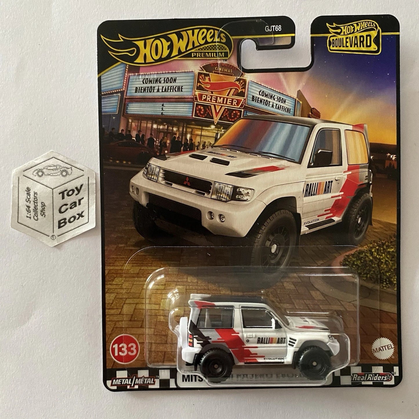 2025 HOT WHEELS Boulevard #133 - Mitsubishi Pajero Evolution (Ralli Art) G20