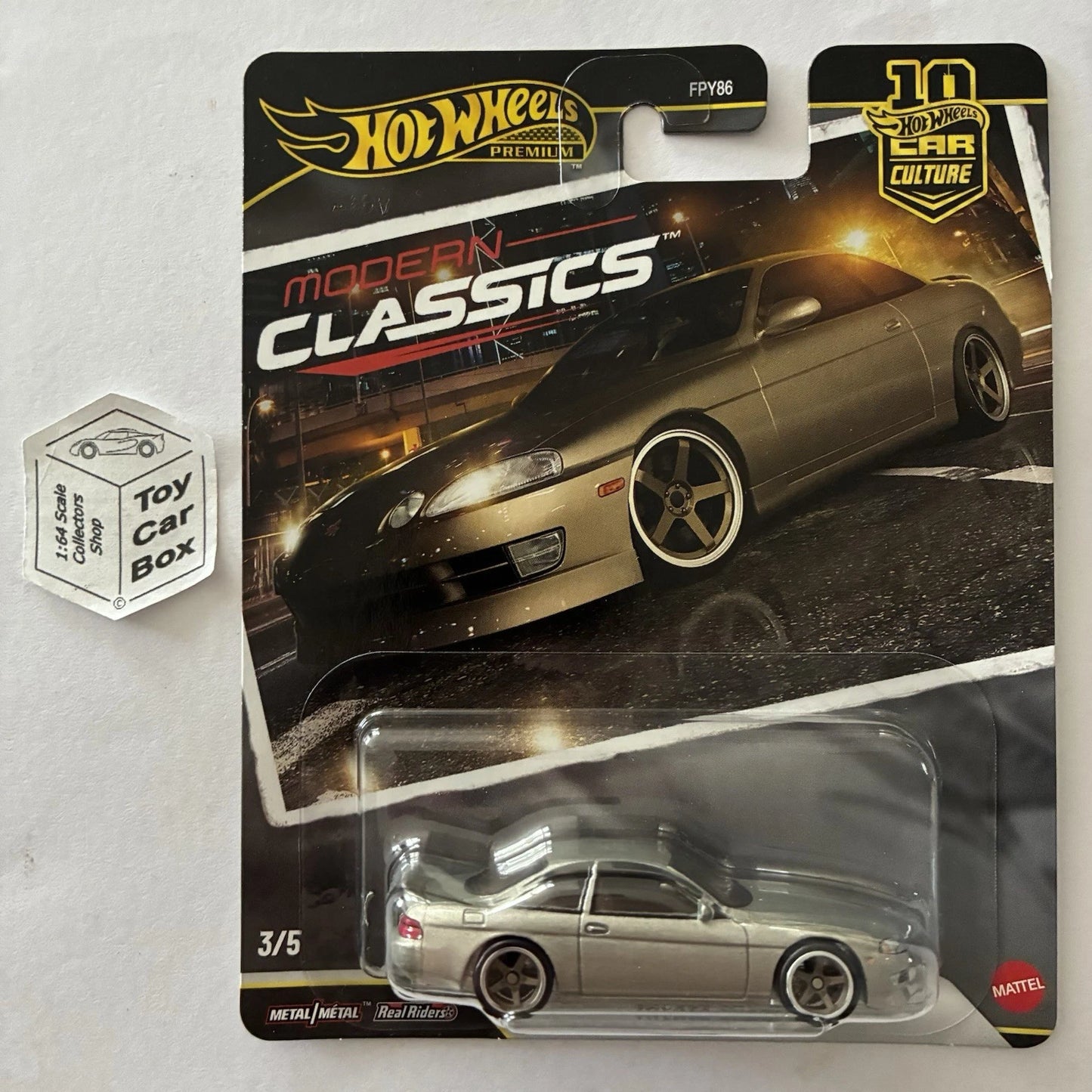 2026 HOT WHEELS Car Culture - Toyota Soarer (Silver #3 Modern Classics) G04