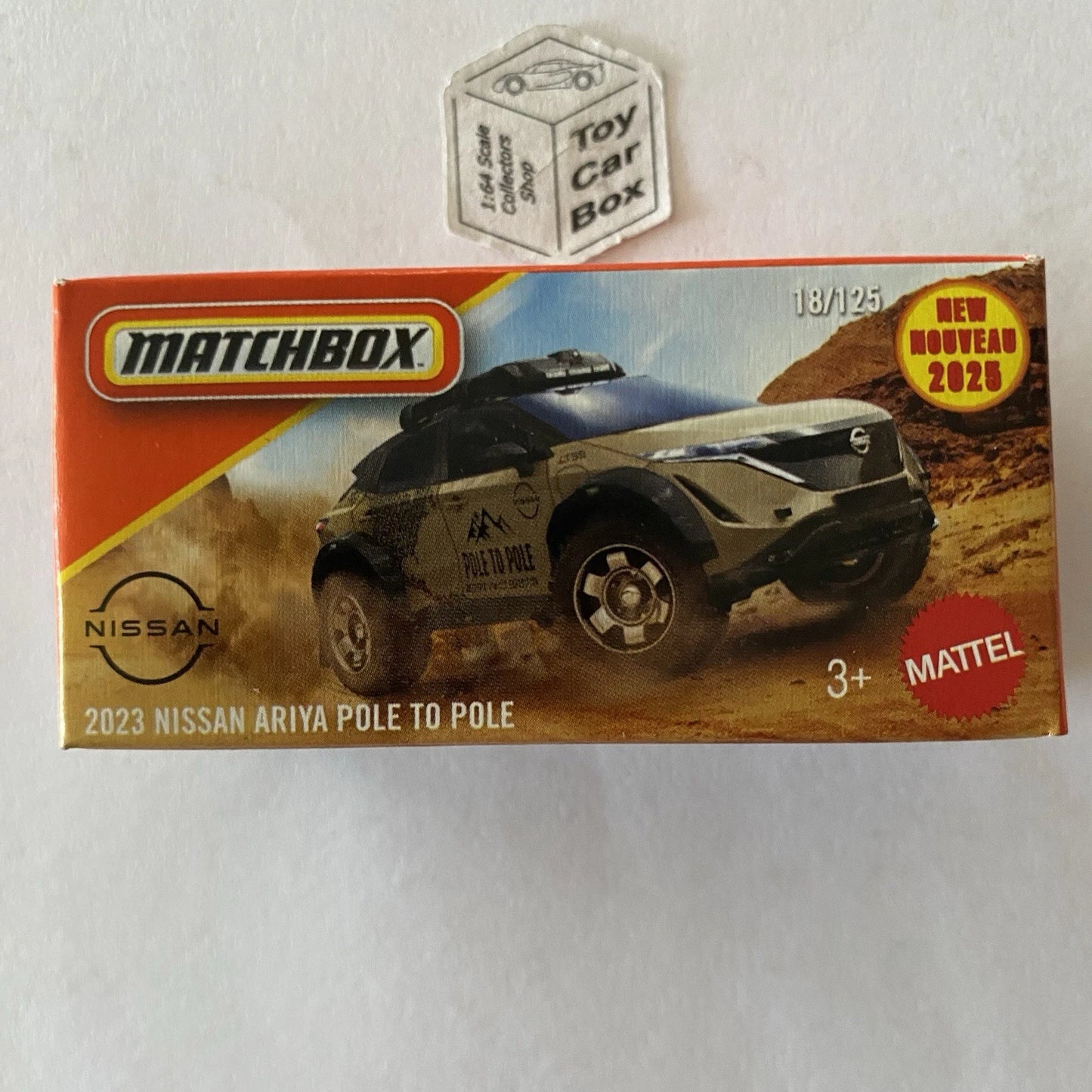 2025 MATCHBOX #18 - 2023 Nissan Ariya Pole To Pole (New - Power Grab) B80