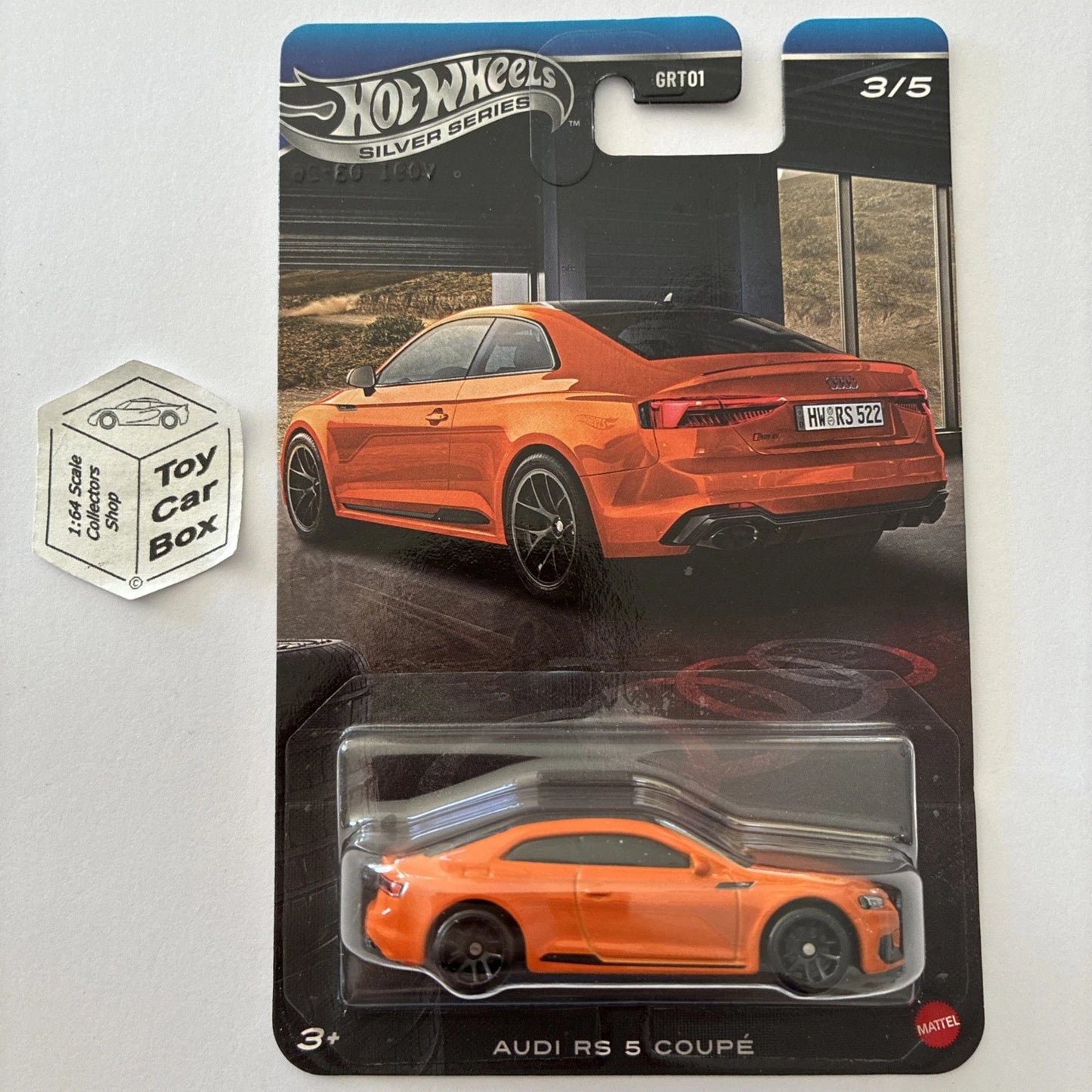 2026 HOT WHEELS Silver Series - Audi RS 5 Coupe (Celebrations GRT01-956Q) C85