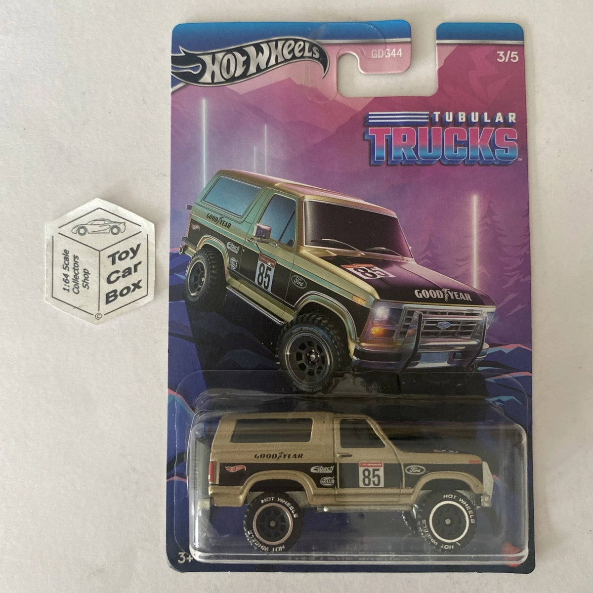 2024 HOT WHEELS Themed - 1985 Ford Bronco (#3 Tubular Trucks) D00g