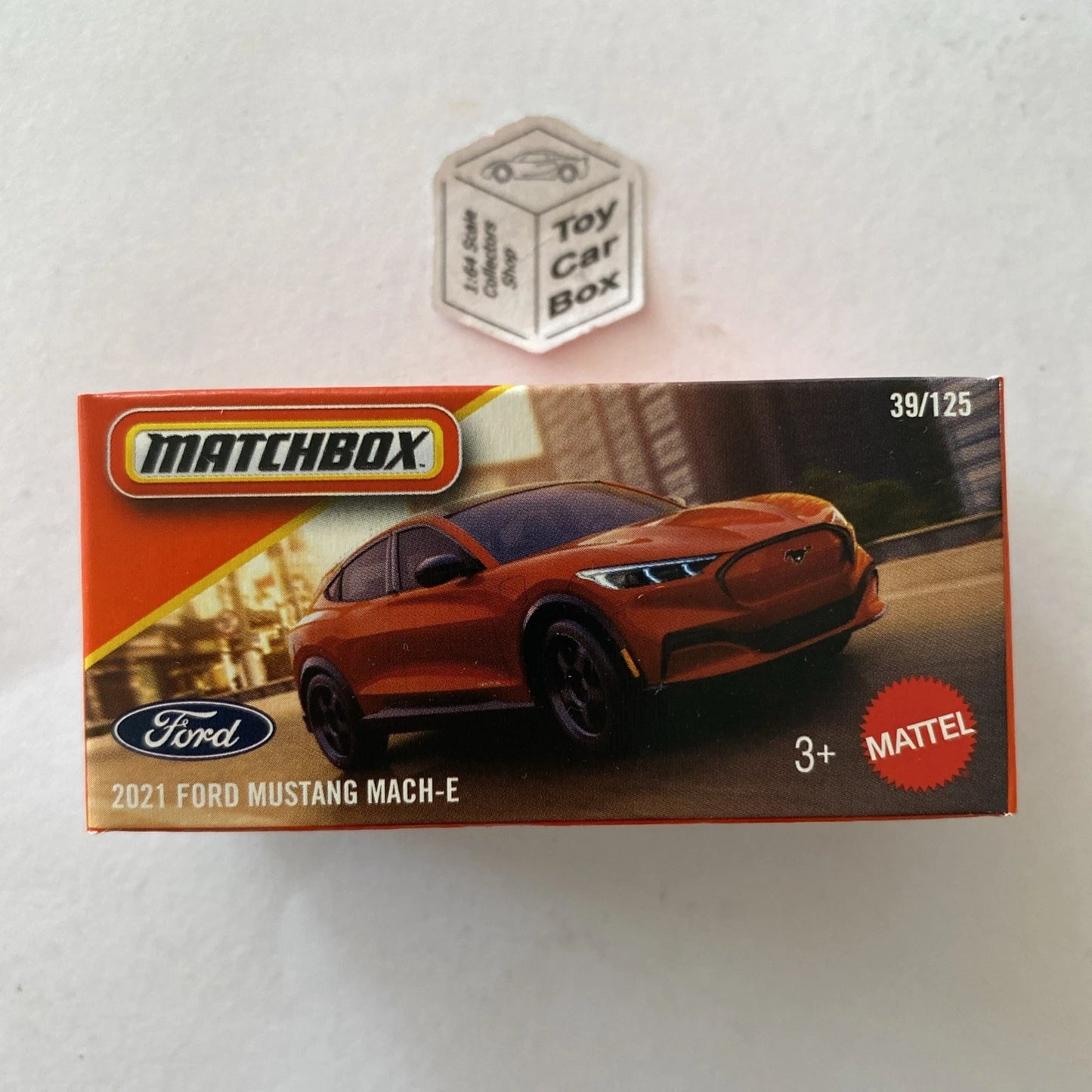 2025 MATCHBOX #39 - 2021 Ford Mustang Mach-E (Red) B80
