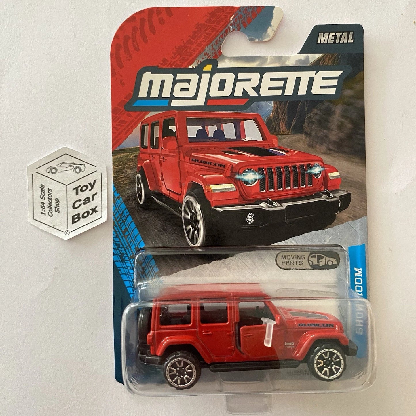MAJORETTE Jeep Wrangler 4XE (Red - Showroom Premium - Opening Doors) 1/64* - E38