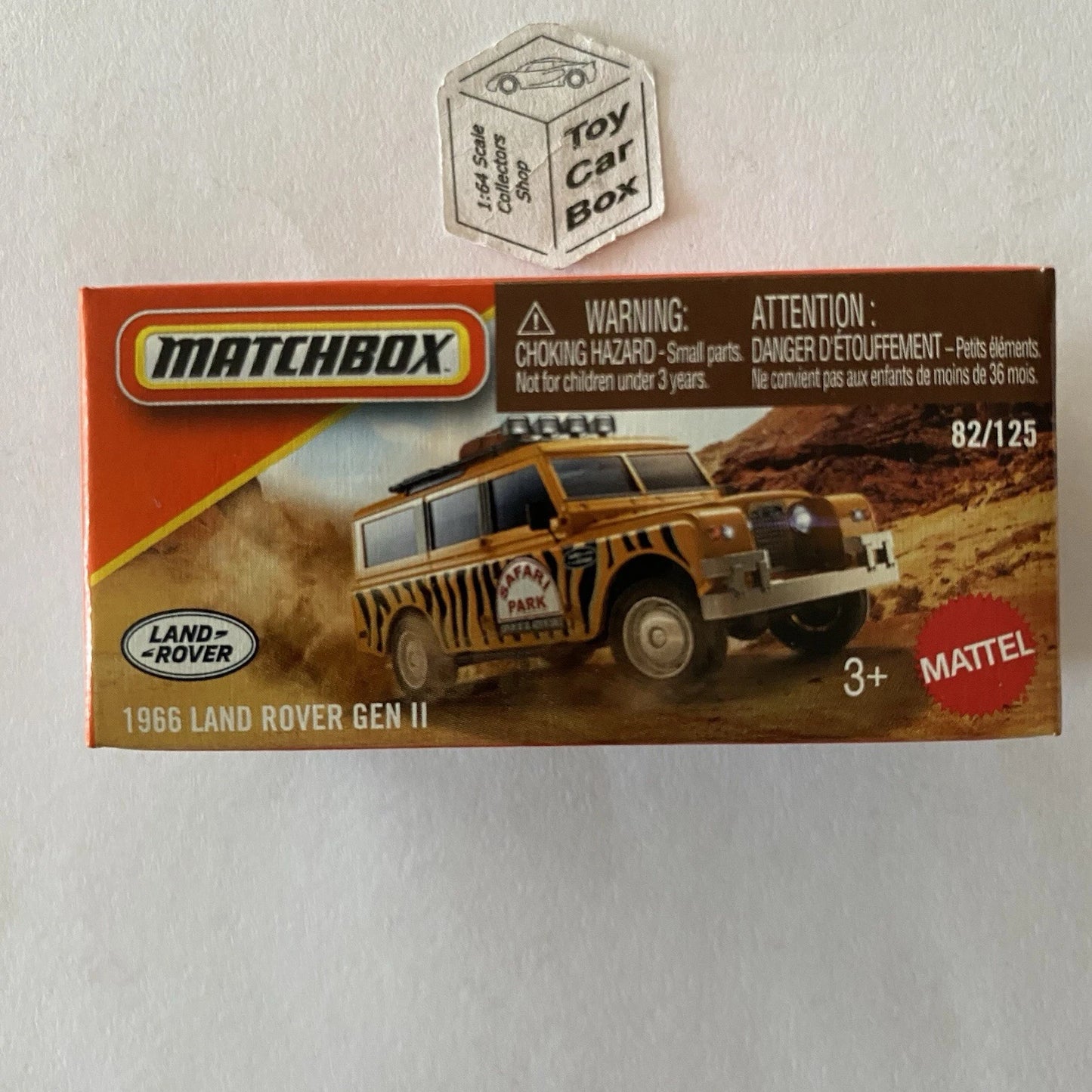 2025 MATCHBOX #82 - 1966 Land Rover Gen II (Safari - Power Grab) B80