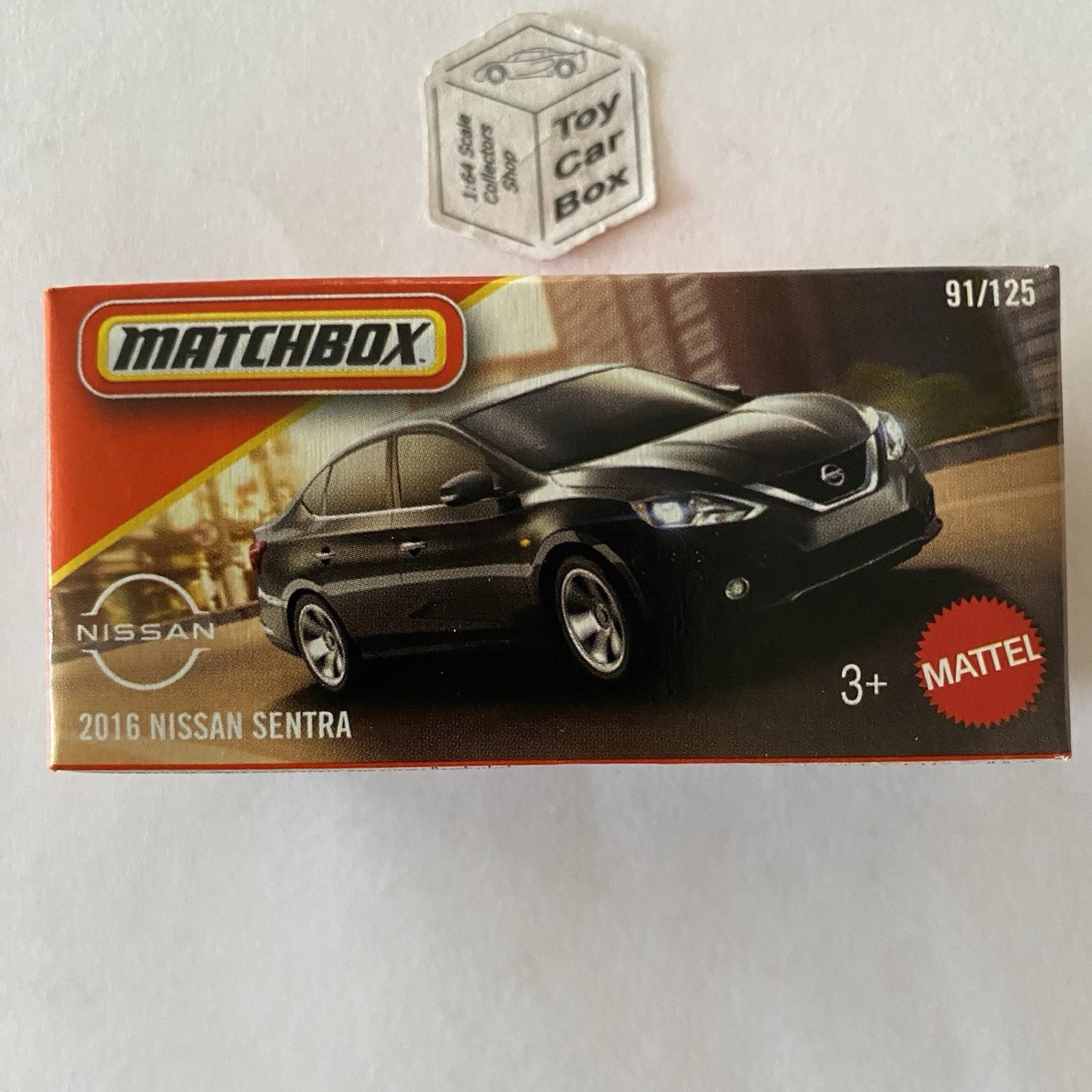 2025 MATCHBOX #91 - 2016 Nissan Sentra (Black - Power Grab) C50