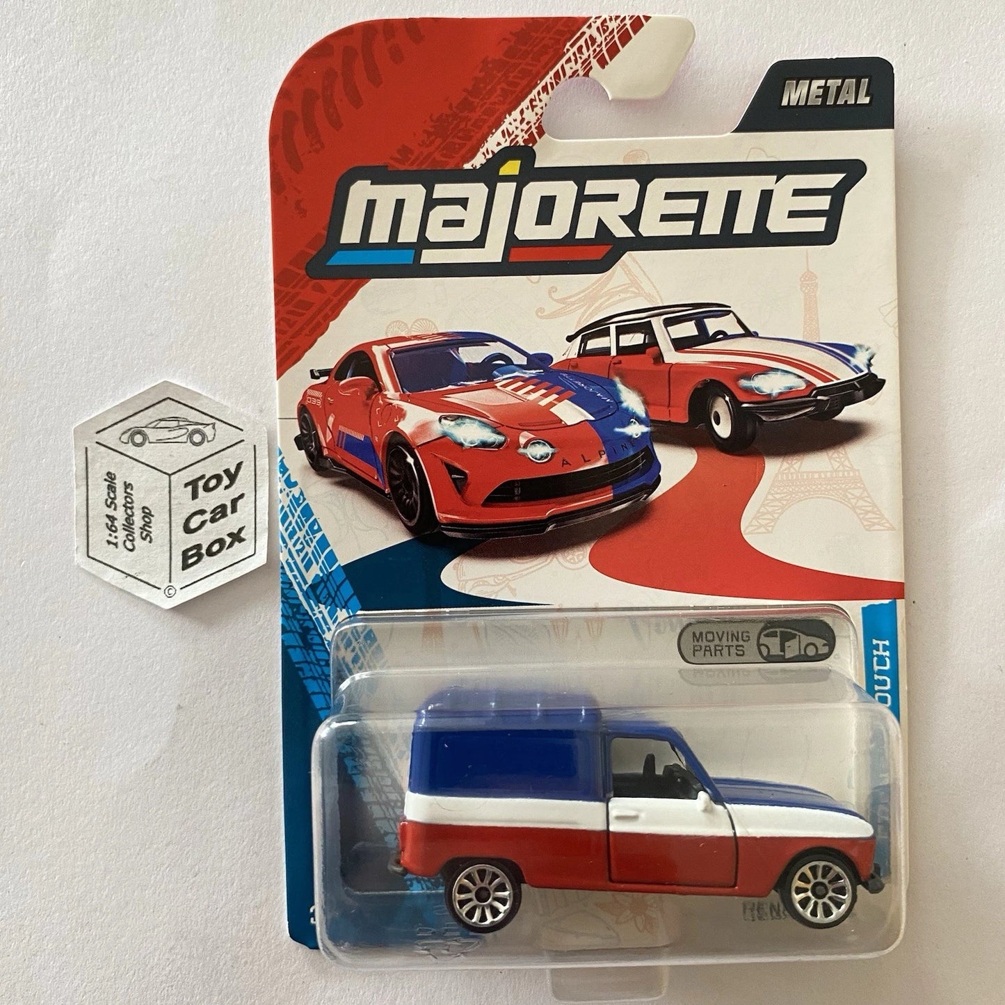 MAJORETTE Renault 4L Fourgonette (French Touch - Opening Doors -1:64 Scale*) F04