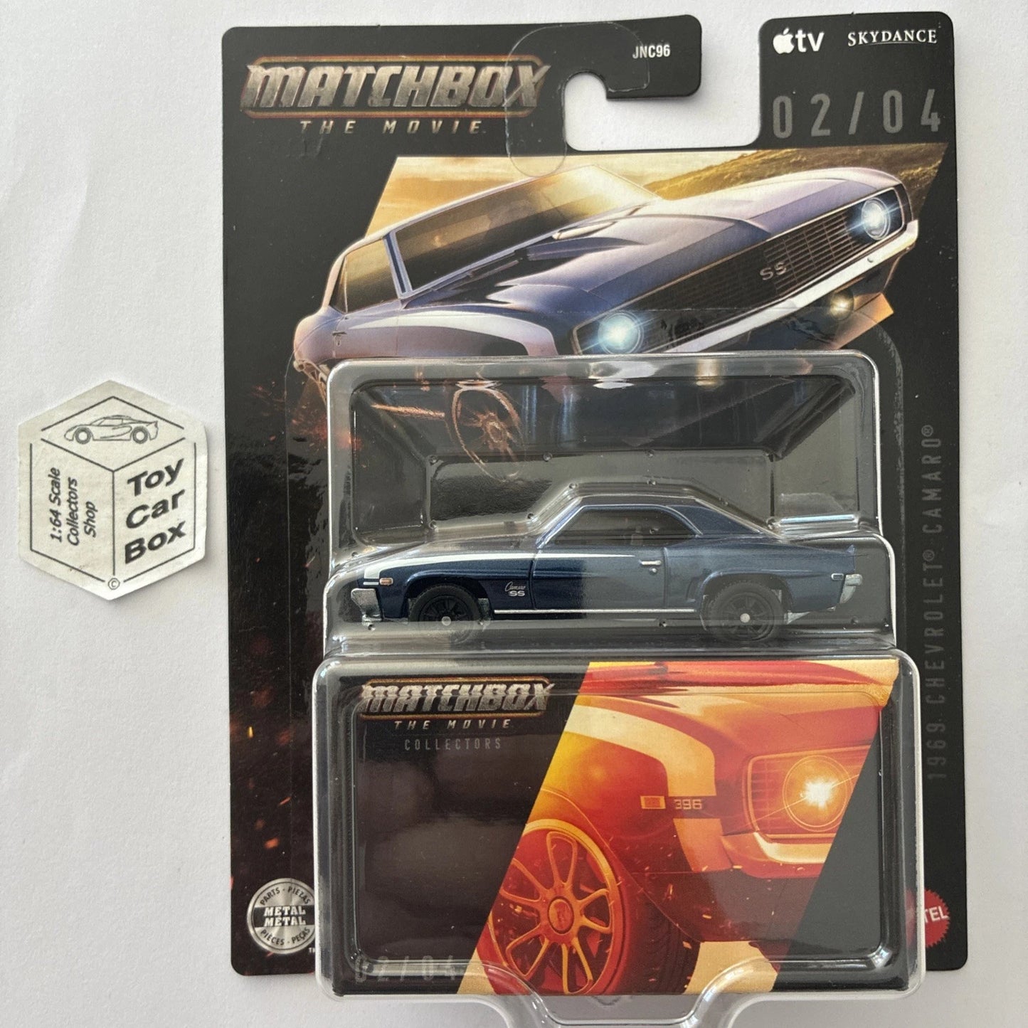 2026 MATCHBOX Collectors #2 - 1969 Chevy Camaro (Blue - The Movie - Premium) G05