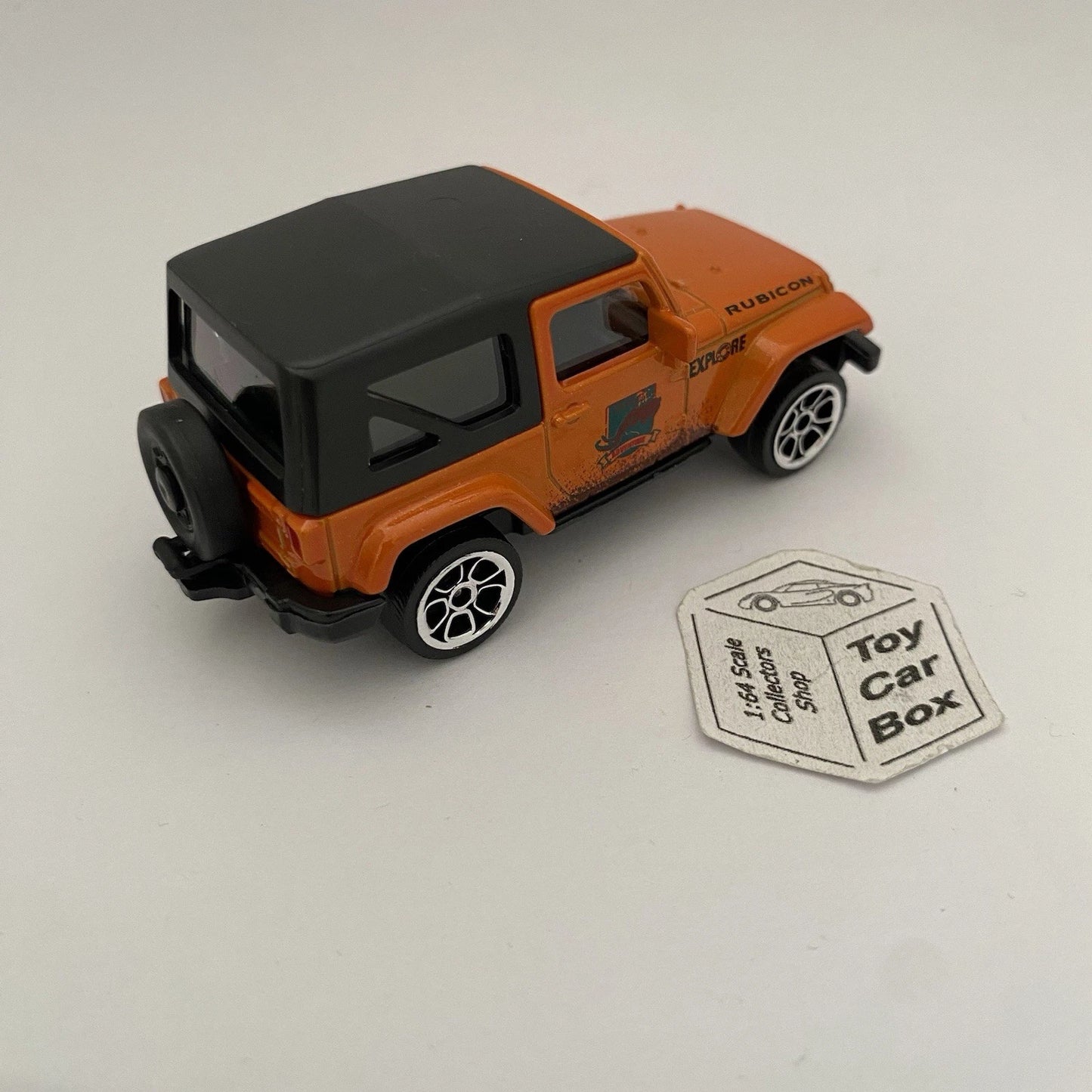 MAJORETTE Loose - Jeep Wrangler Rubicon (Orange #224a) No Blister. C16