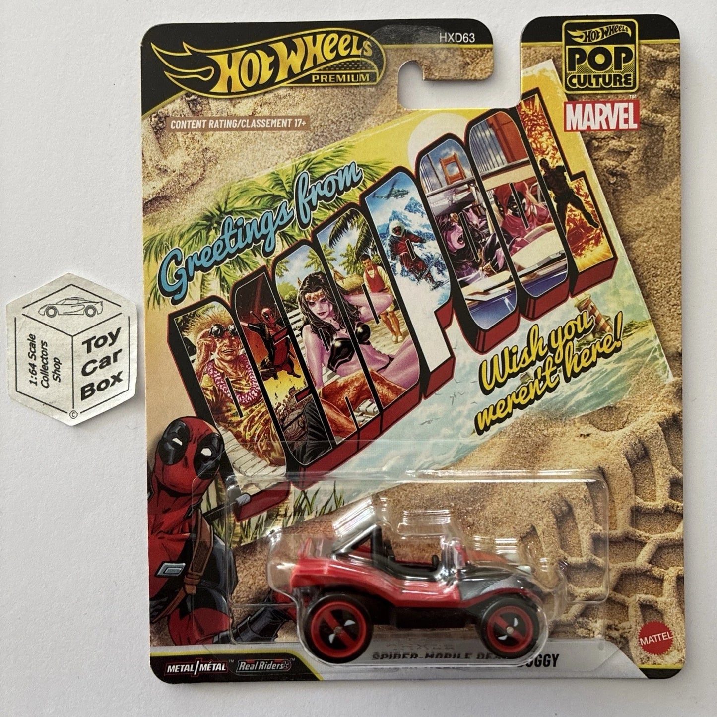 2026 HOT WHEELS Pop Culture - Spider-Mobile Dead-Buggy (Marvel Deadpool) - H10