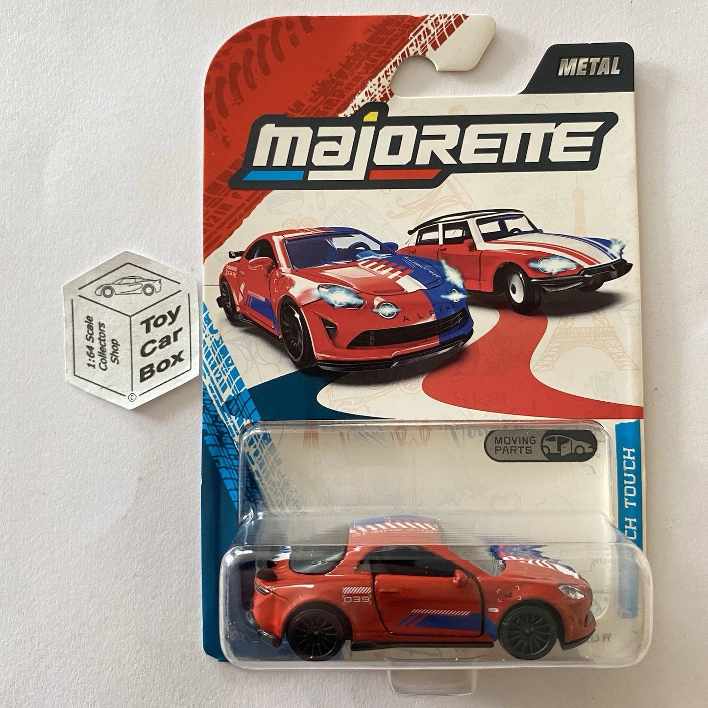 MAJORETTE Alpine A110 R (French Touch - Opening Doors -1:64 Scale*) F04