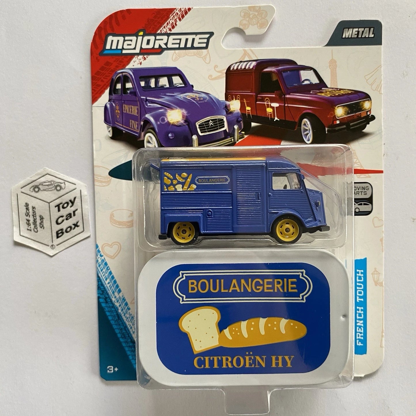 MAJORETTE Citroen HY Van (French Touch Deluxe with Collectors Tin - Blue) I89