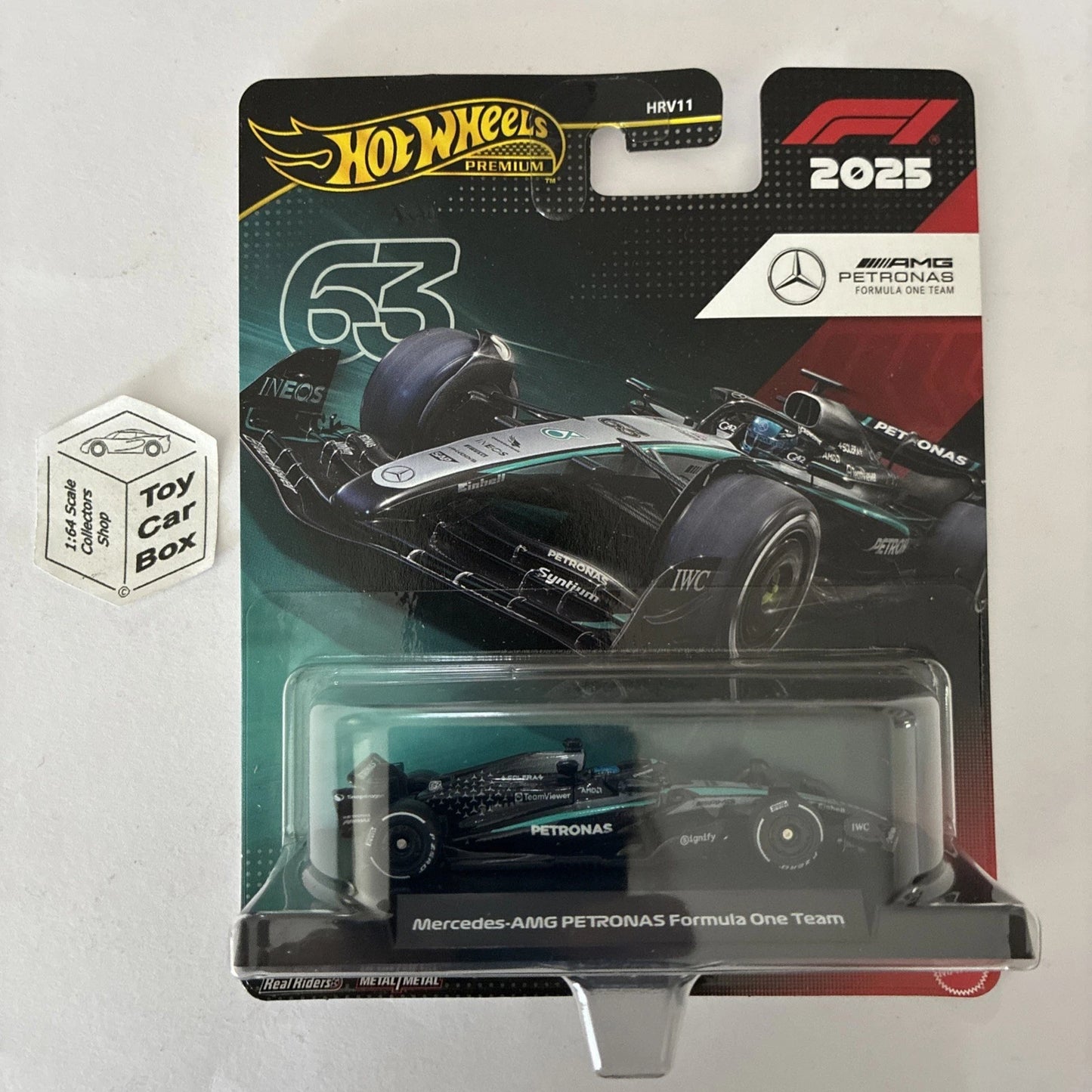 2026 HOT WHEELS ‘25 Formula 1 #63 - Mercedes AMG Petronas F1 Team (Russell) H64