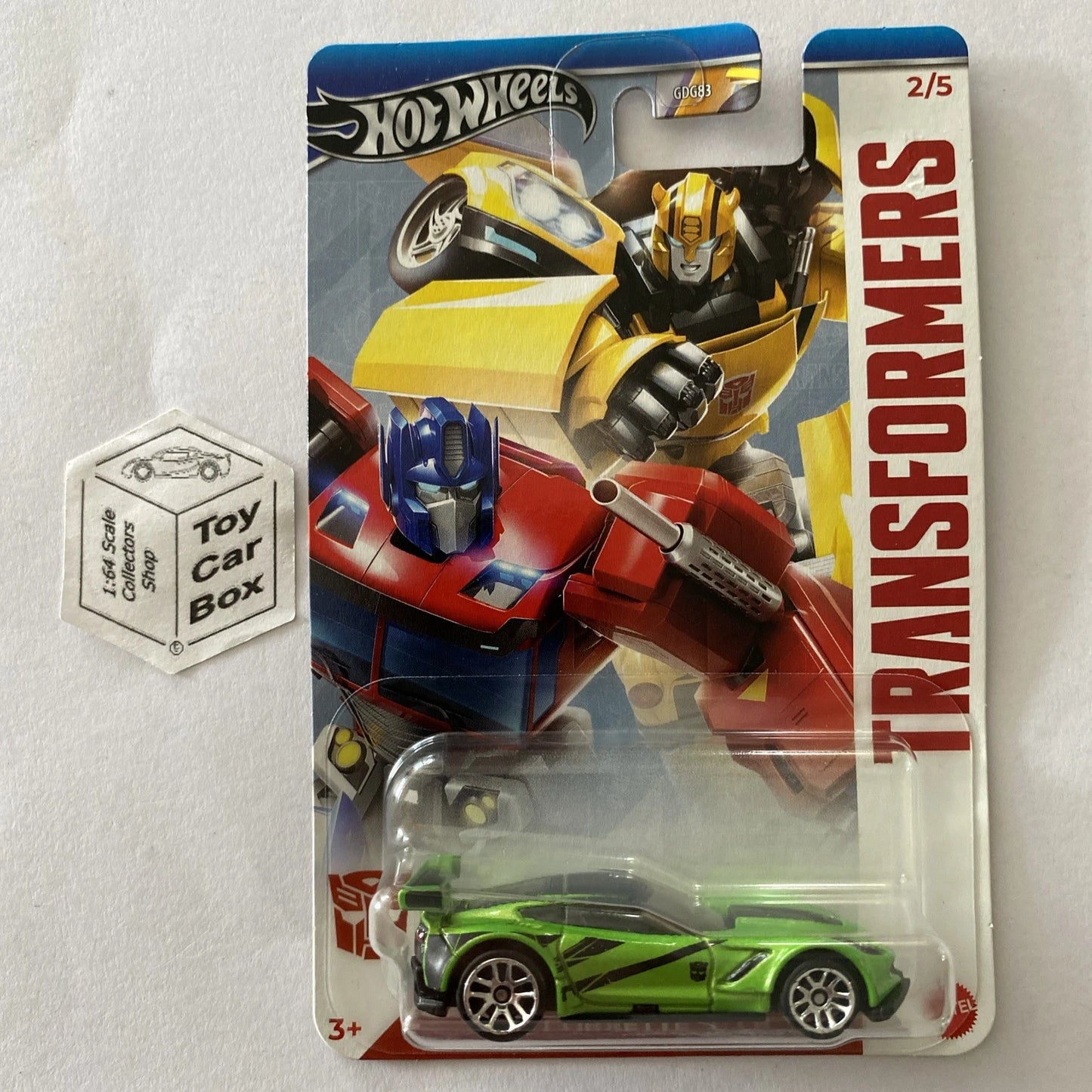 2025 HOT WHEELS Transporters - Chevy Corvette C7.R (Green #2 Silver Series) E06g