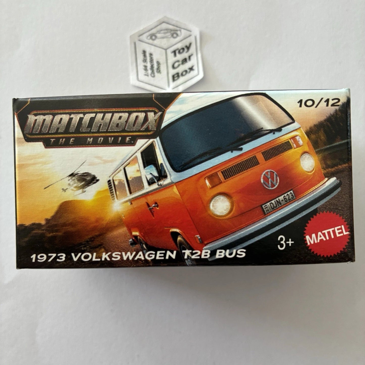 2026 MATCHBOX - 1973 Volkswagen T2 Bus (The Movie #10 - Power Grab - Orange) C50