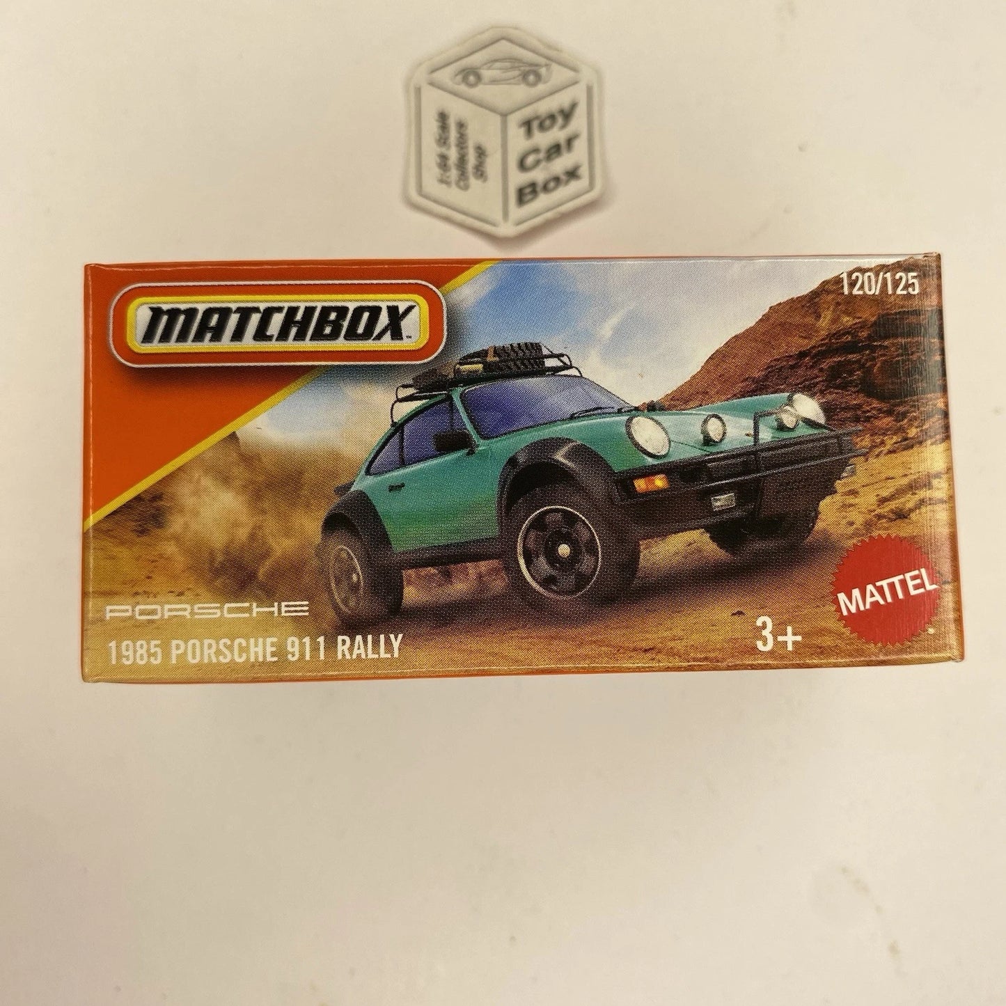 2025 MATCHBOX #120 - 1985 Porsche 911 Rally (Green - Power Grab) C50