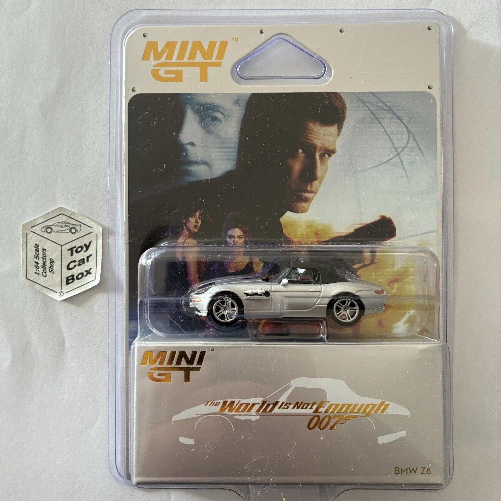 MINI GT - BMW Z8 (James Bond 007 - The World Is Not Enough #906-E