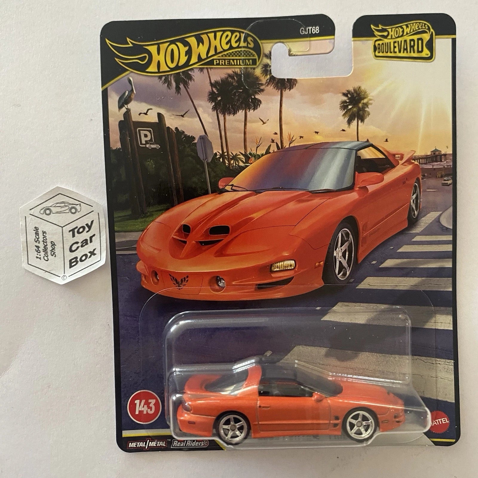 2026 HOT WHEELS Boulevard #143 - 2002 Pontiac Firebird (Orange