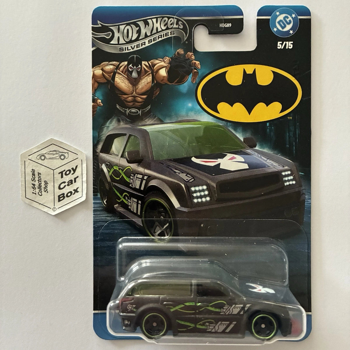 2026 HOT WHEELS Batman #5 - Boom Box (Dark Grey - Series HDG89-979S) D15g