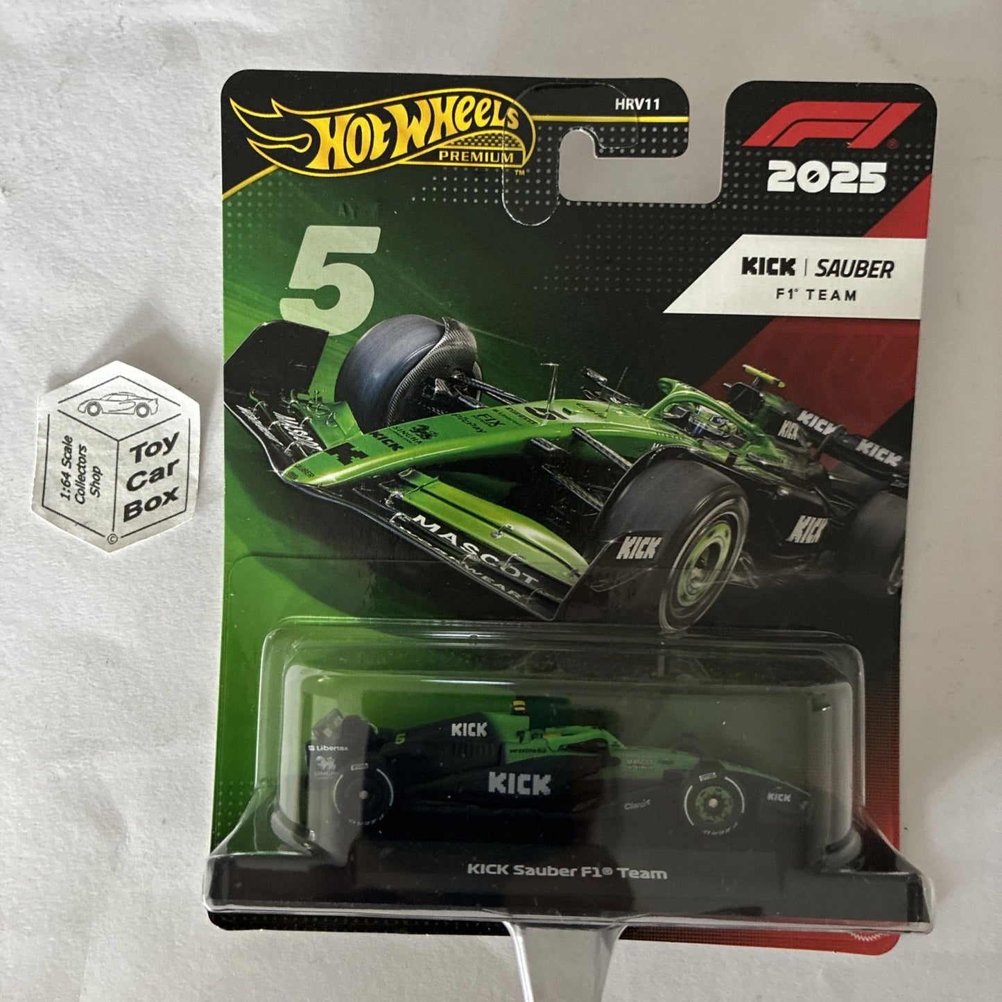2026 HOT WHEELS ‘25 Formula 1 #5 - KICK Sauber F1 Team (Bortoleto) I85