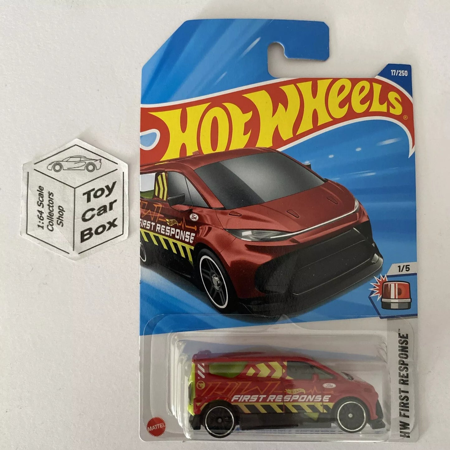 2025 HOT WHEELS #17 - Ford Performance Supervan 4 (Treasure Hunt Case A) B00