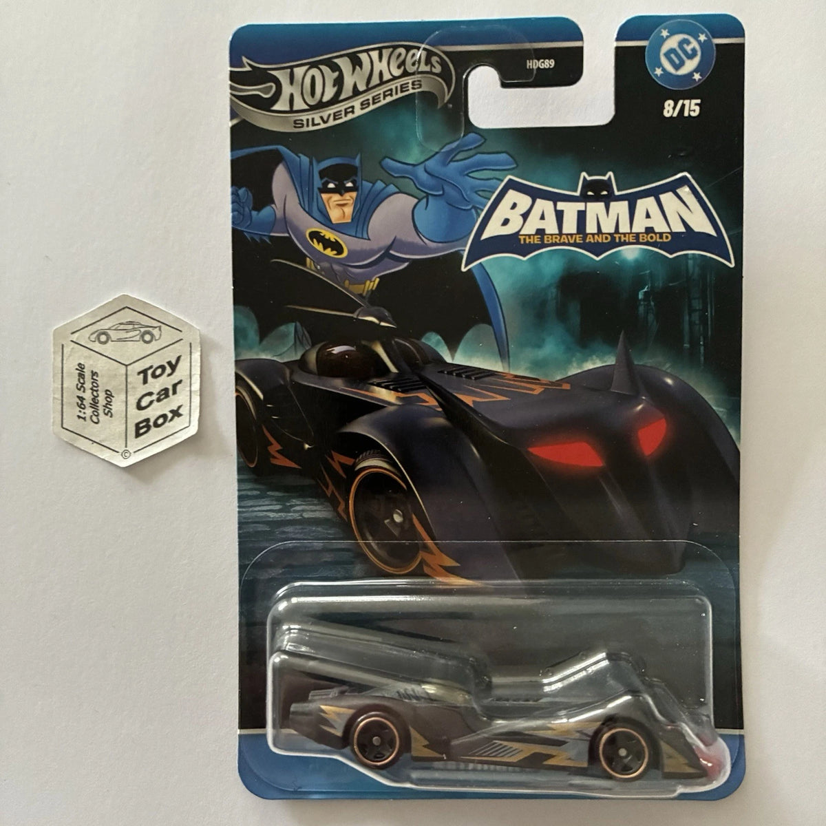 2026 HOT WHEELS Batman #8 - Batmobile (Grey - Series HDG89-979T) D15g