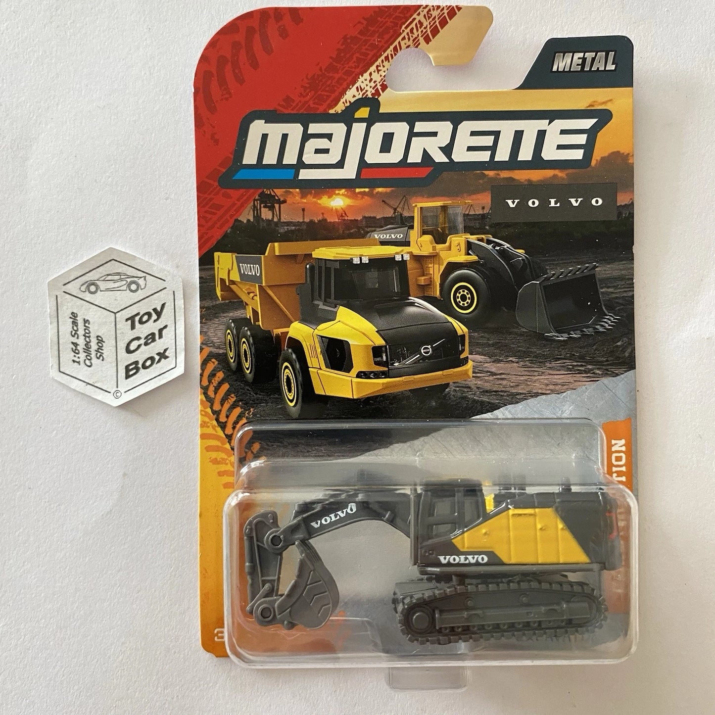 MAJORETTE Volvo Excavator EC950F (Construction Vehicles - 1/64 Scale*) E38