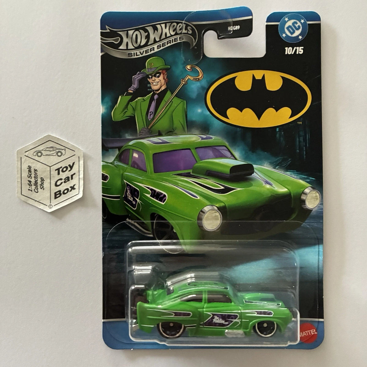 2026 HOT WHEELS Batman #10 - Jaded (Green - Series HDG89-979T) D15g