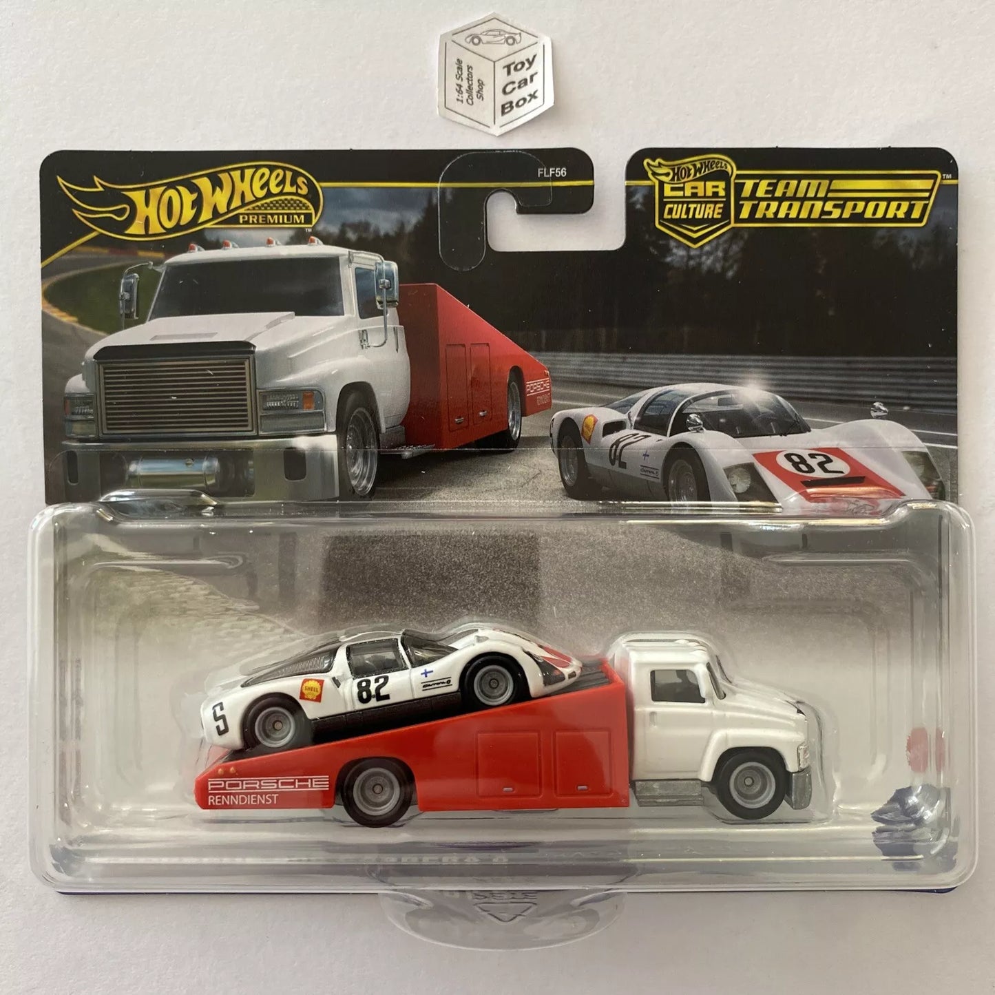 2024 HOT WHEELS Team Transport #66- ‘66 Porsche 906 Carrera 6 & Carry On -BE00