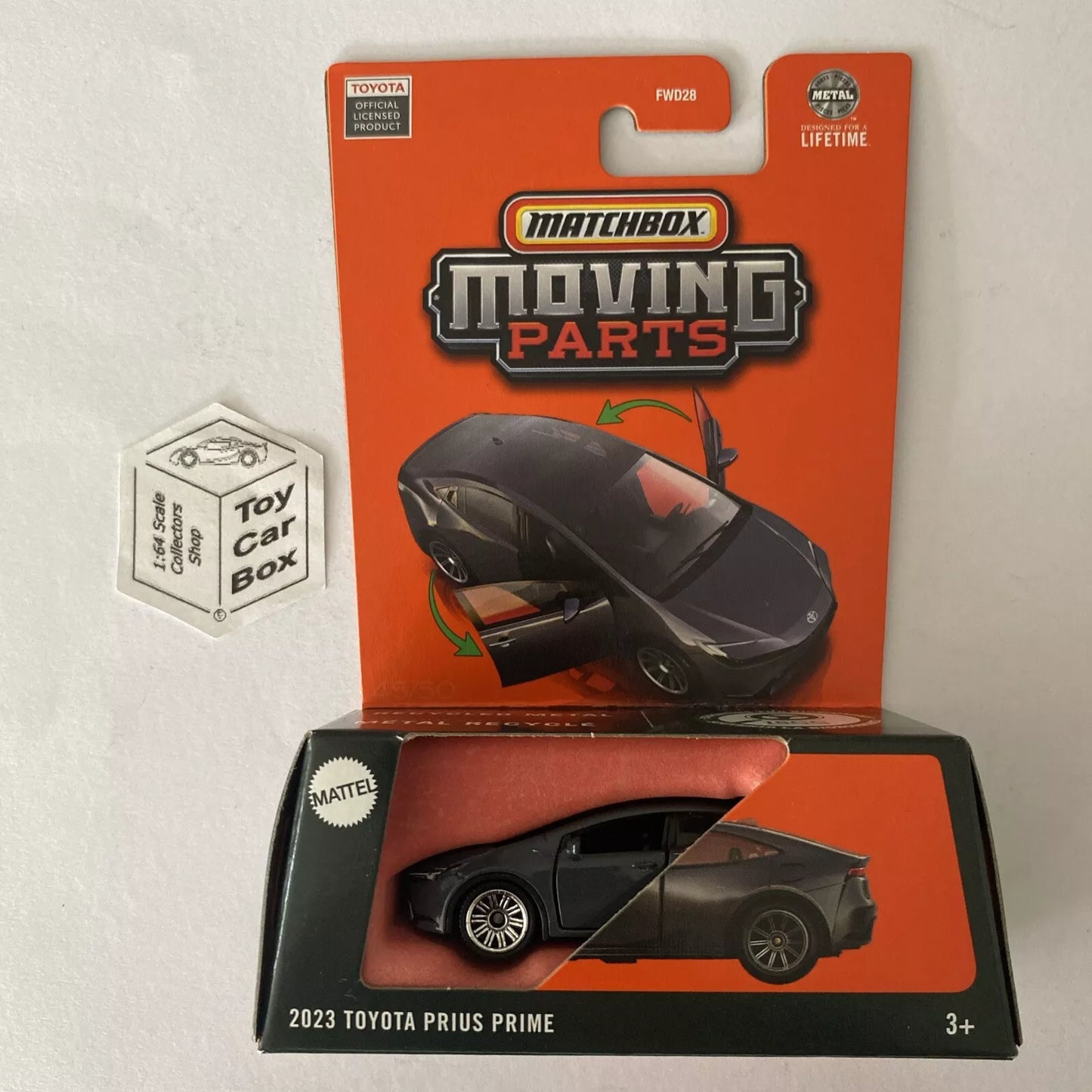 2025 MATCHBOX Moving Parts - 2023 Toyota Prius Prime (#45 Opening Doors) D22g