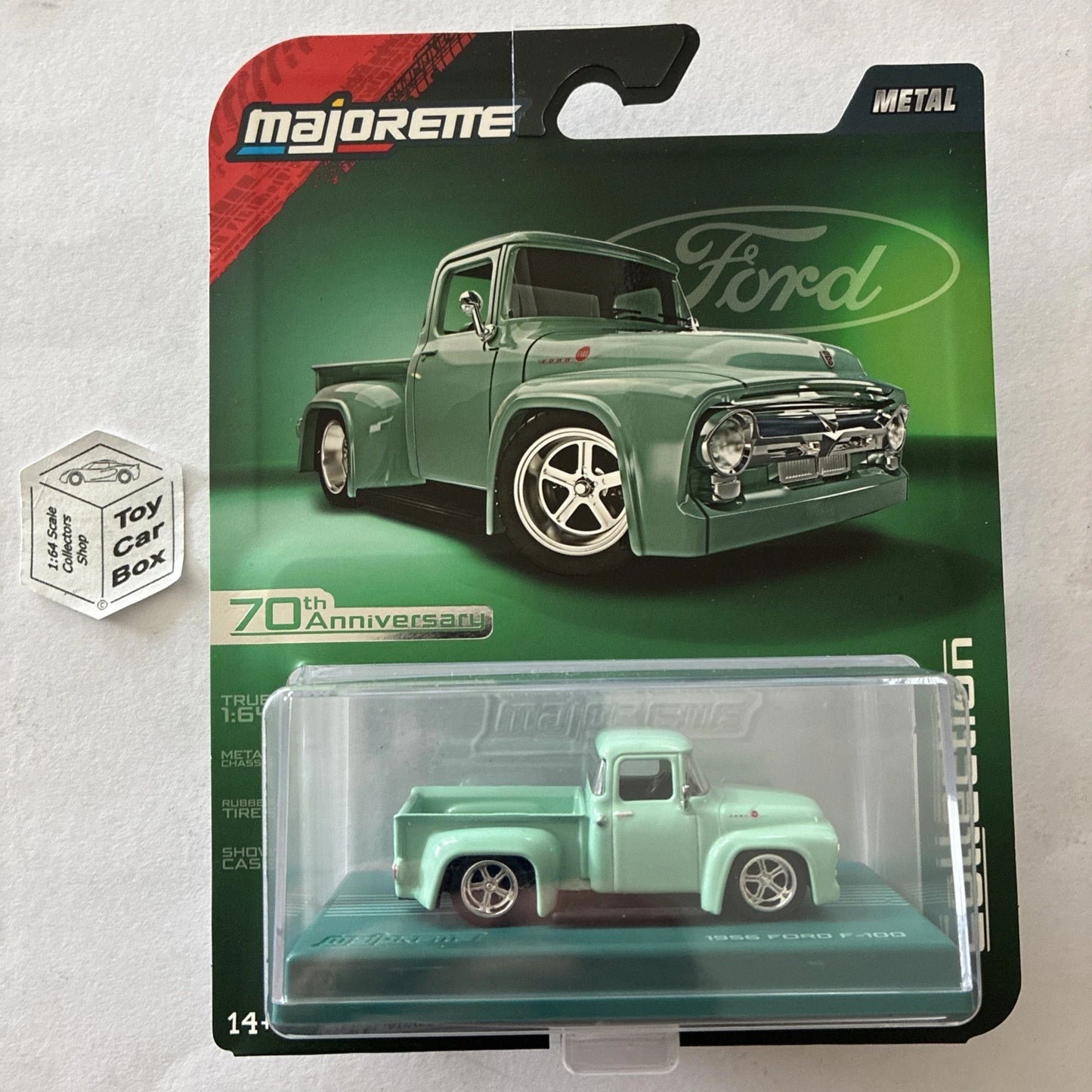 MAJORETTE - 1956 Ford F-100 Pickup (Collection - True 1:64 - Green) J38