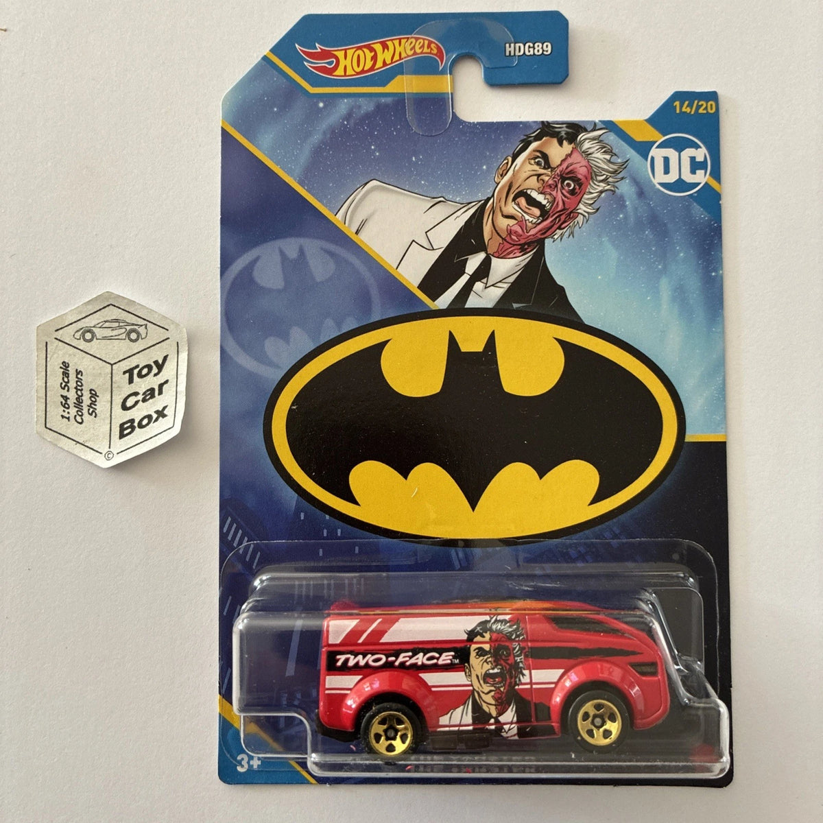 2023 HOT WHEELS Batman #14 - The Vanster (Red) D00g