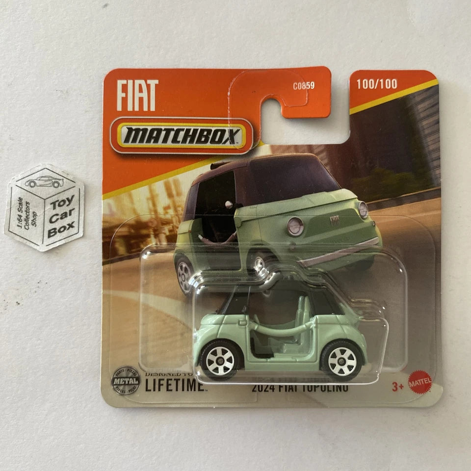 2024 MATCHBOX #100 - 2024 Fiat Topolino (Short Card - Unopened) B04g