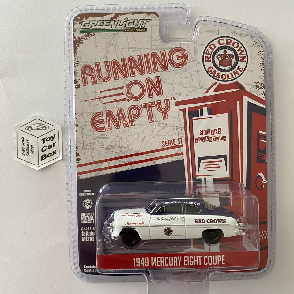 GREENLIGHT - 1949 Mercury Eight Coupe (Red Crown - Running On Empty S17) J95