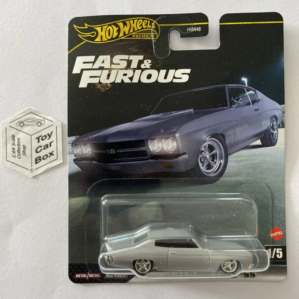 2025 HOT WHEELS Fast & Furious - 1970 Chevy Chevelle SS (Grey - Premium) G04
