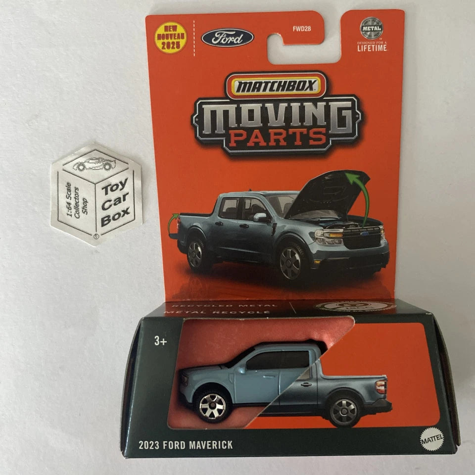 2025 MATCHBOX Moving Parts - 2023 Ford Maverick (#13 Opening Hood) D22g